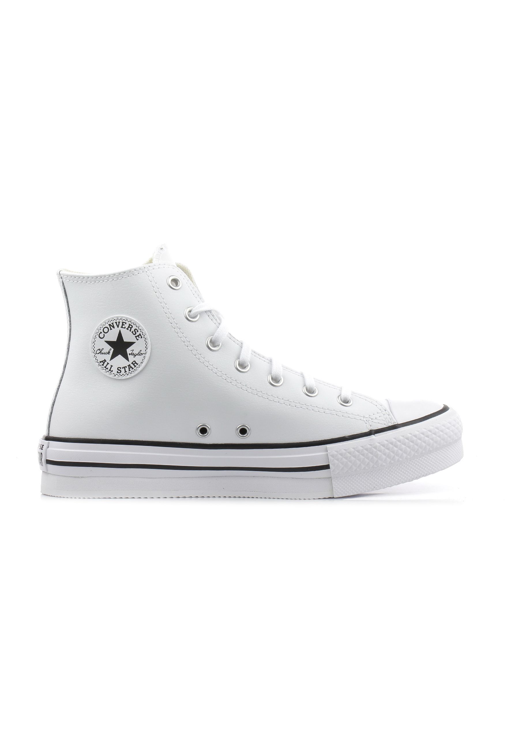 Sneakers CTAS EVA LIFT HI WHITE/NATURAL IVOR