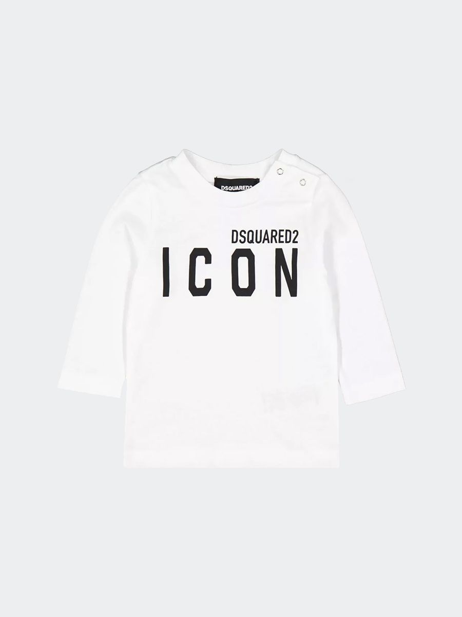 T-shirt girocollo Stampata ICON