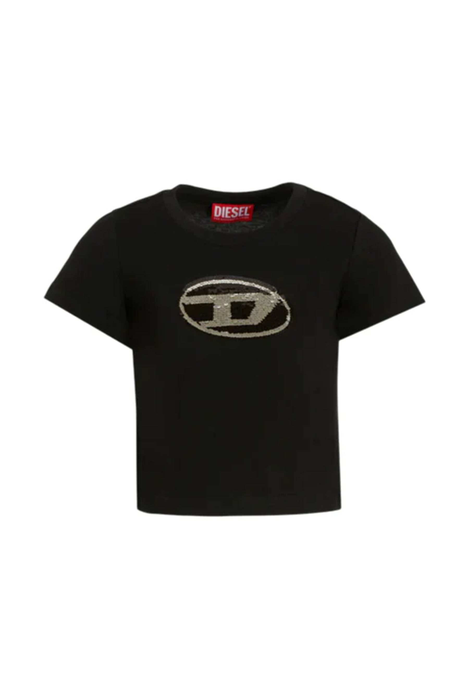 T-shirt con paillettes