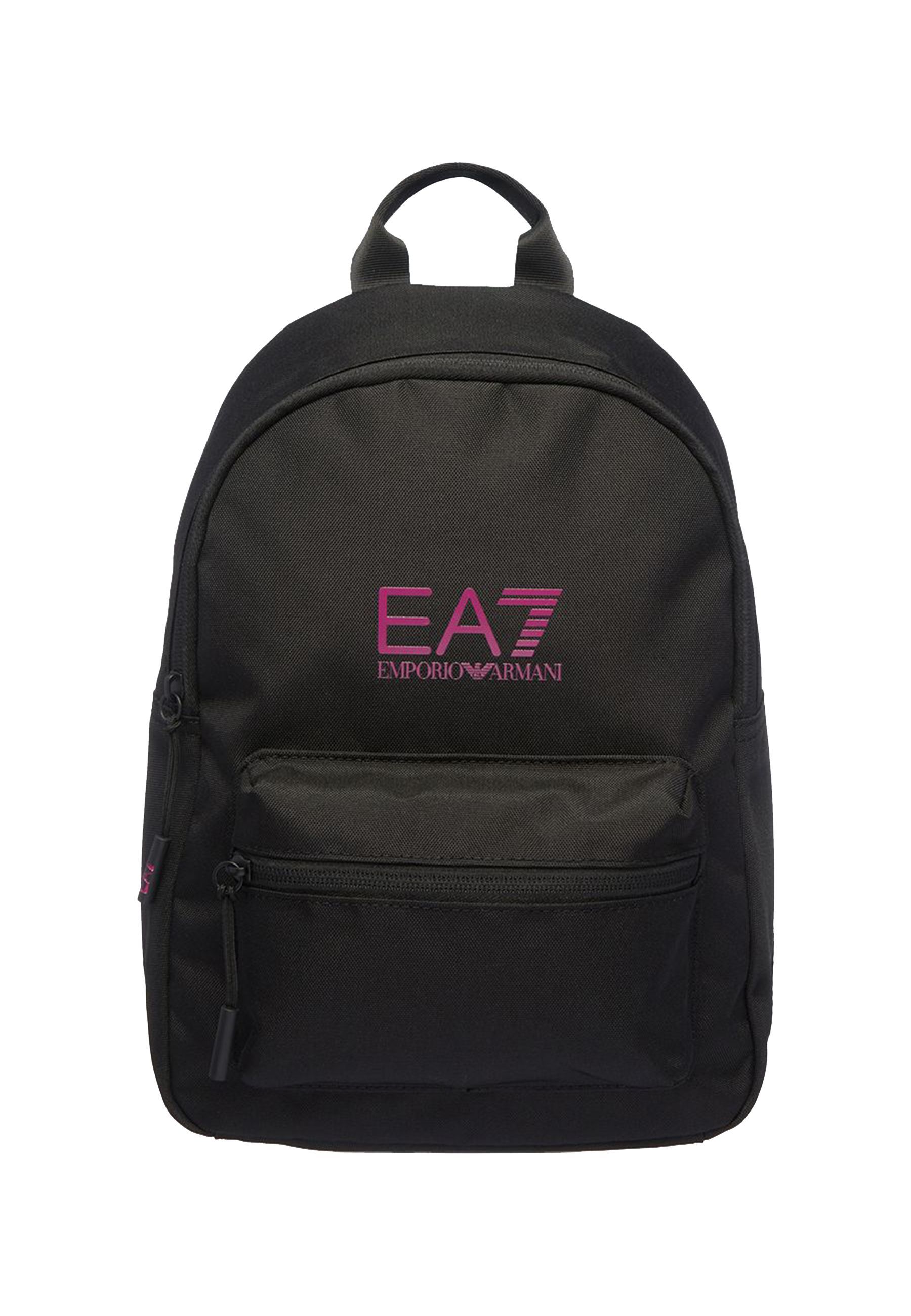 Zaino Nero con Logo a contrasto Oro