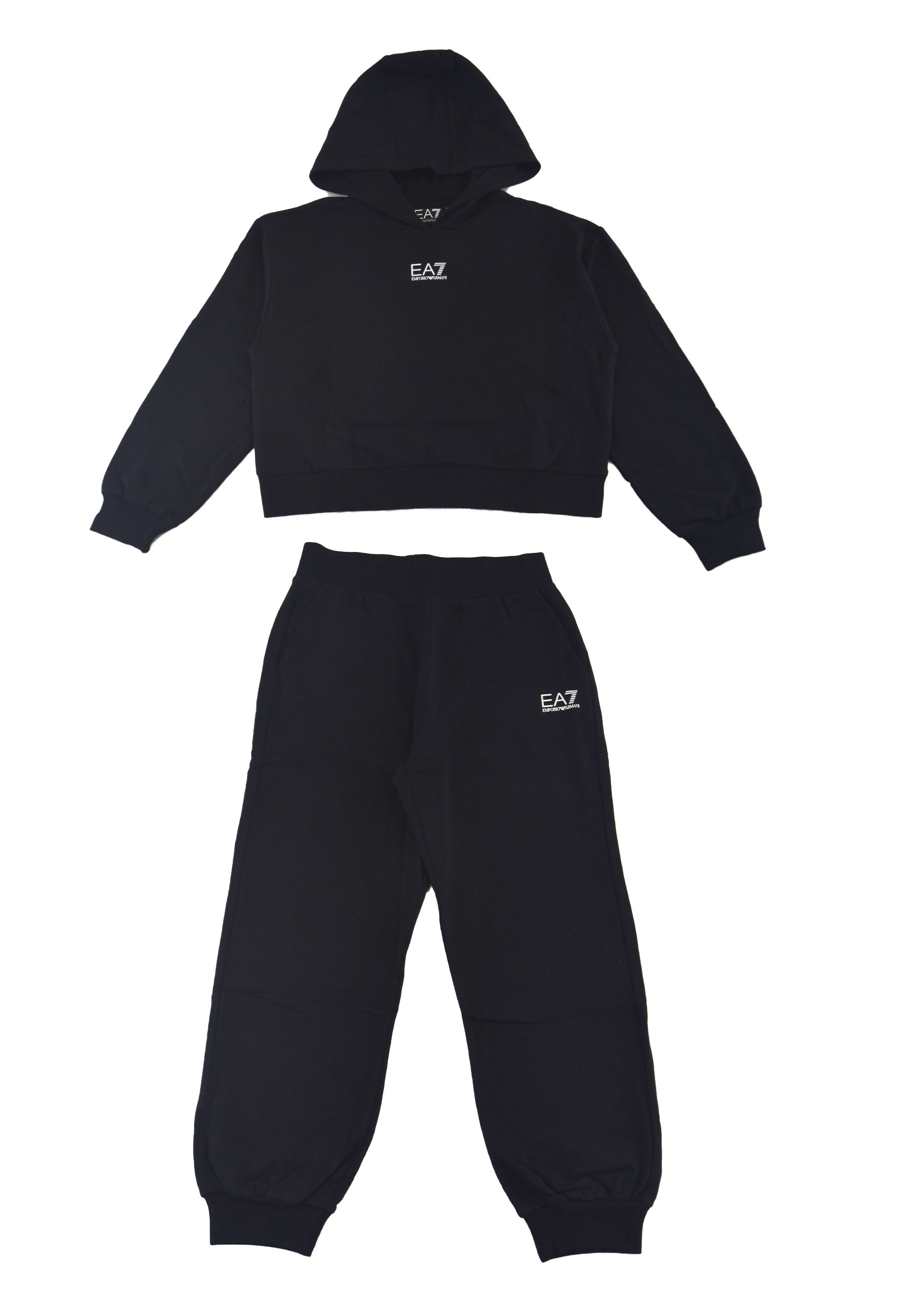 Tuta felpa e pantalone in cotone biologico Marrone
