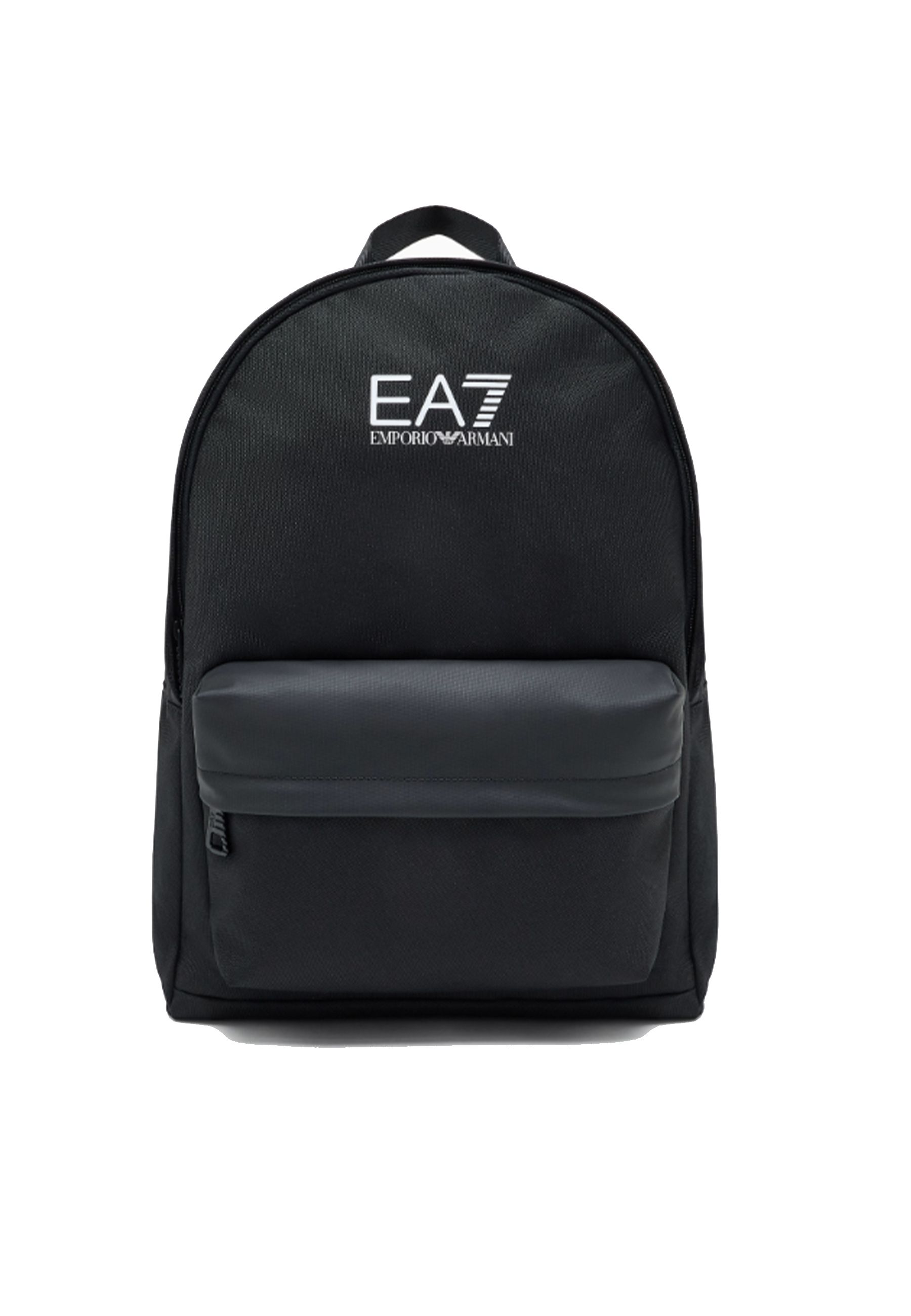 Zaino Nero in tessuto tecnico con maxi logo
