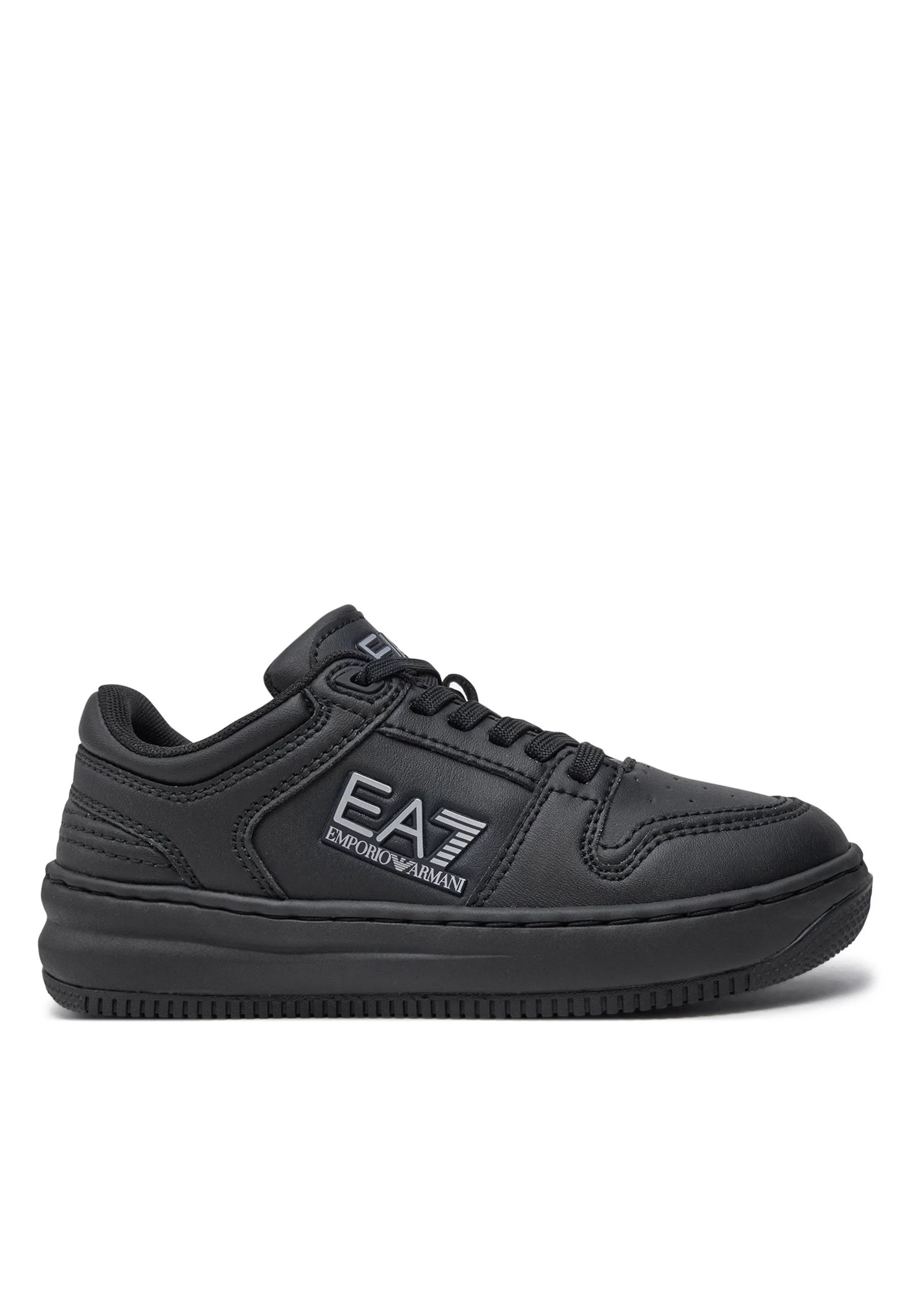 Sneakers in ecopelle con lacci