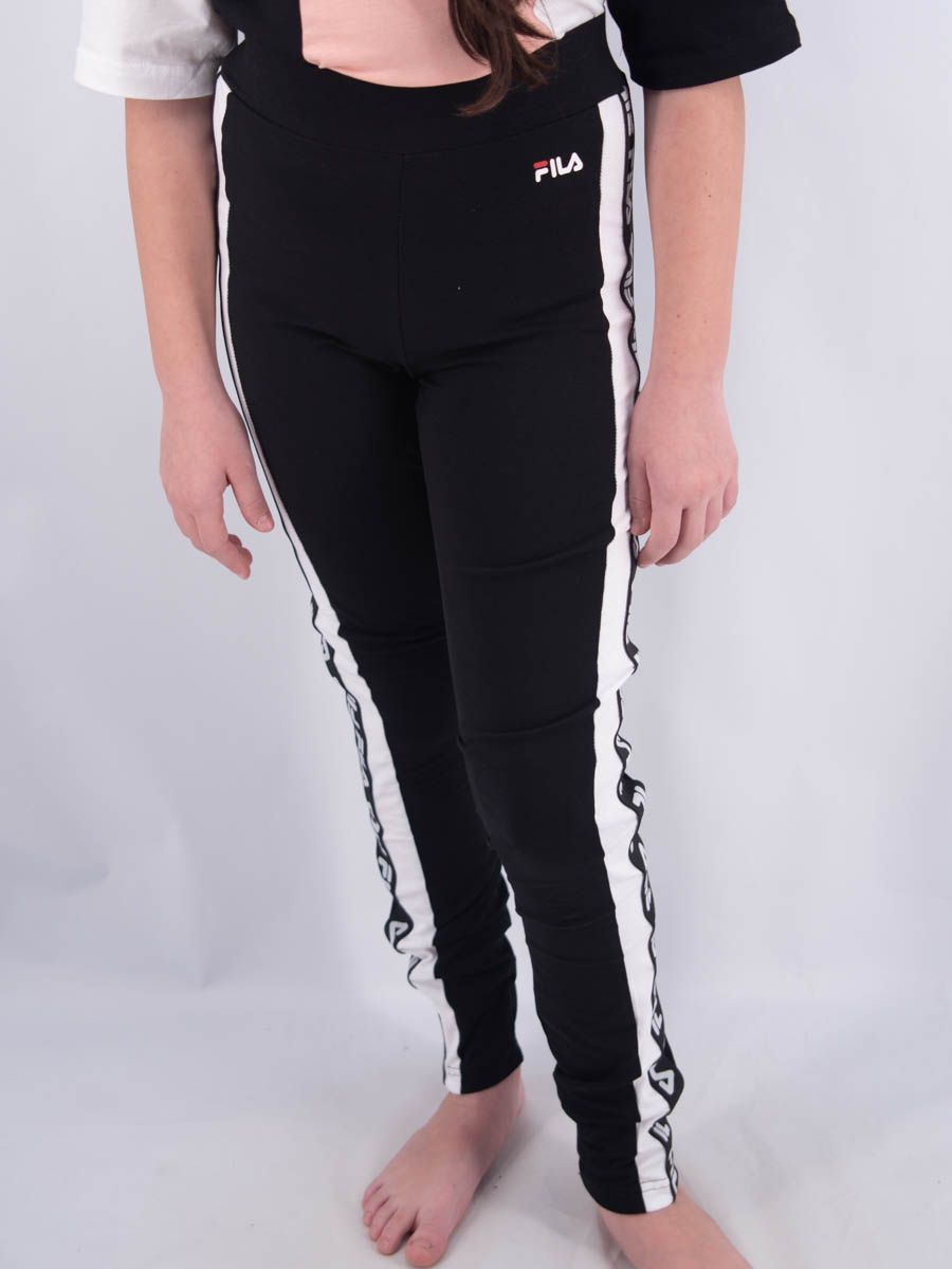 LEGGINGS FILARAGAZZA STAMPA LOGO CON BANDA