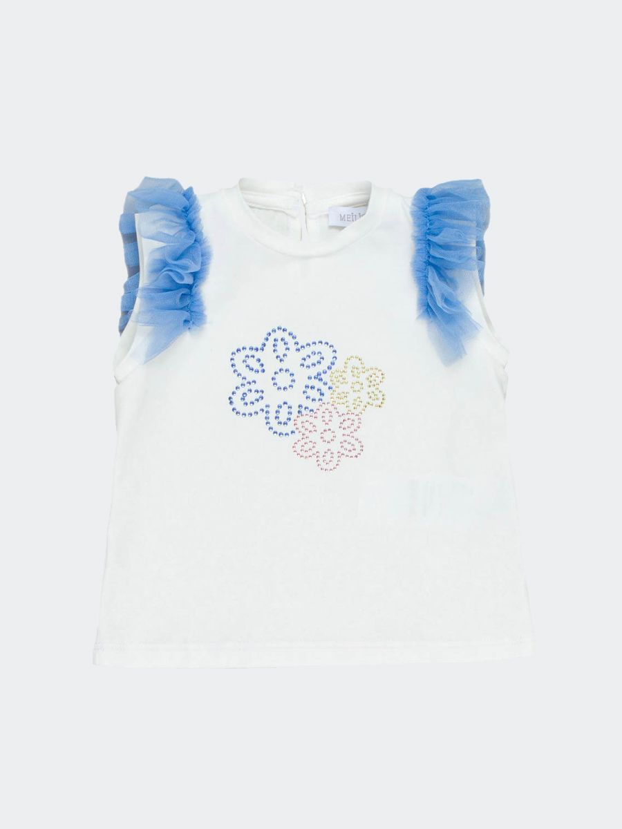 T-shirt  con Tulle