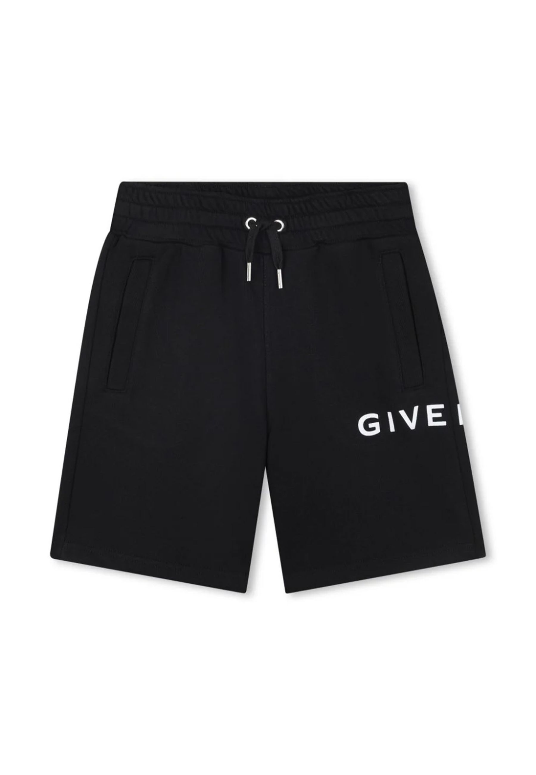 Shorts stampa Givenchy sul lato sinistro