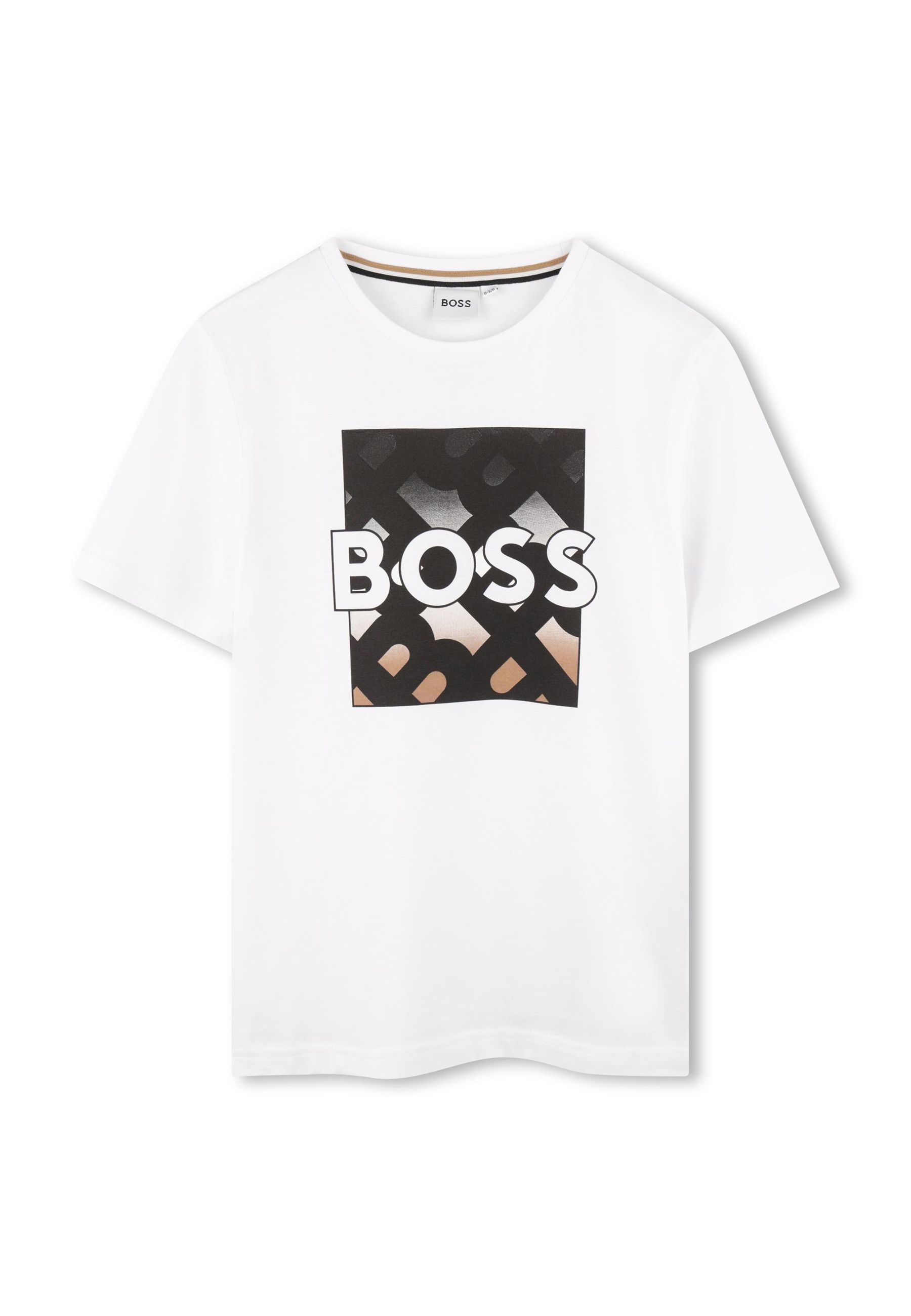 T-shirt stampa del logo BOSS