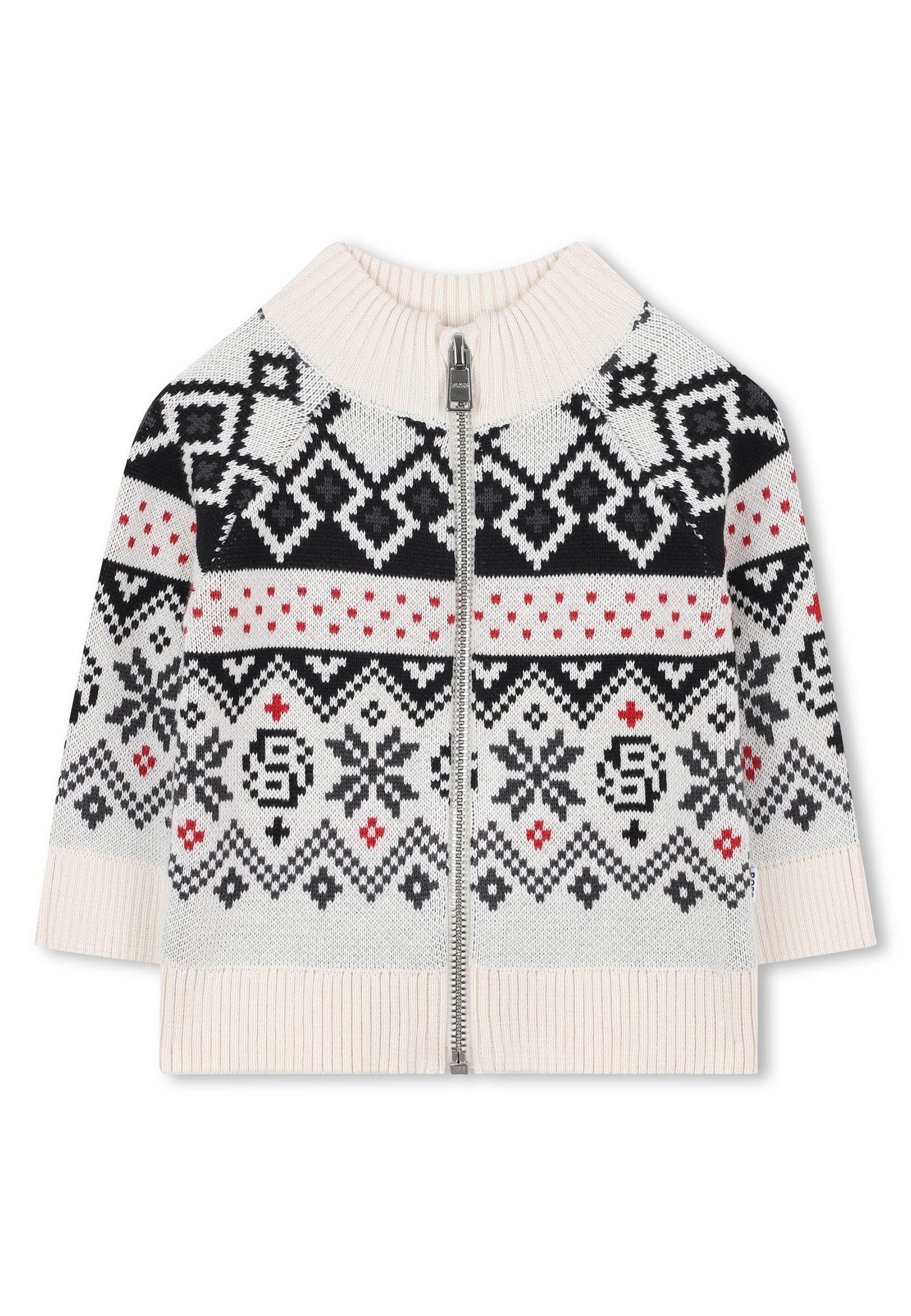 Maglia raffinato motivo jacquard