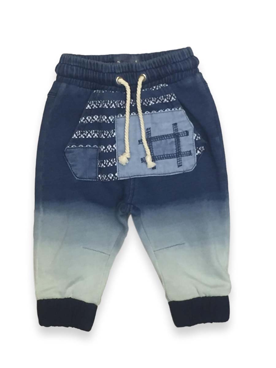 JOGGPANT C\MARSUPIO PATCHWORK