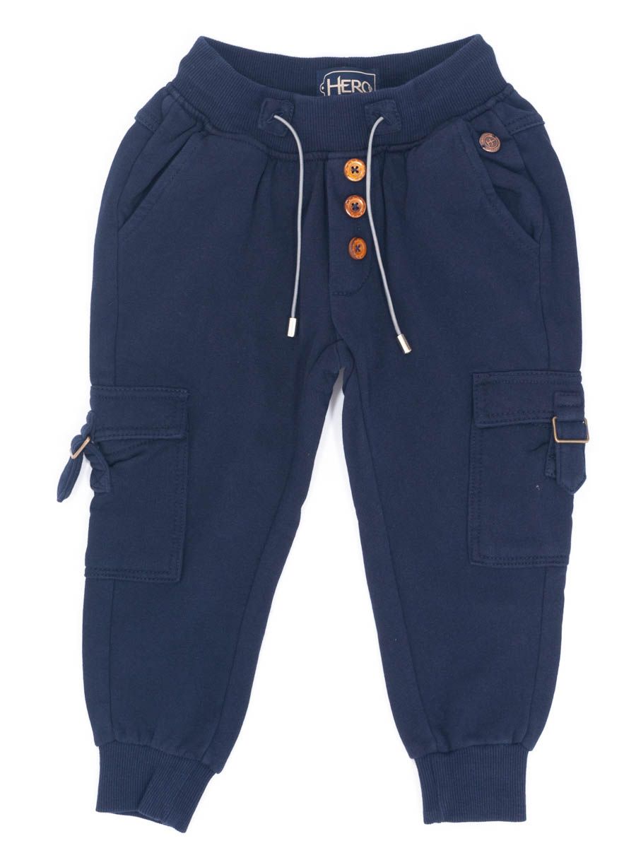  PANTALONE HERO RAGAZZO CARGO CON BOTTONI IN EVIDENZA