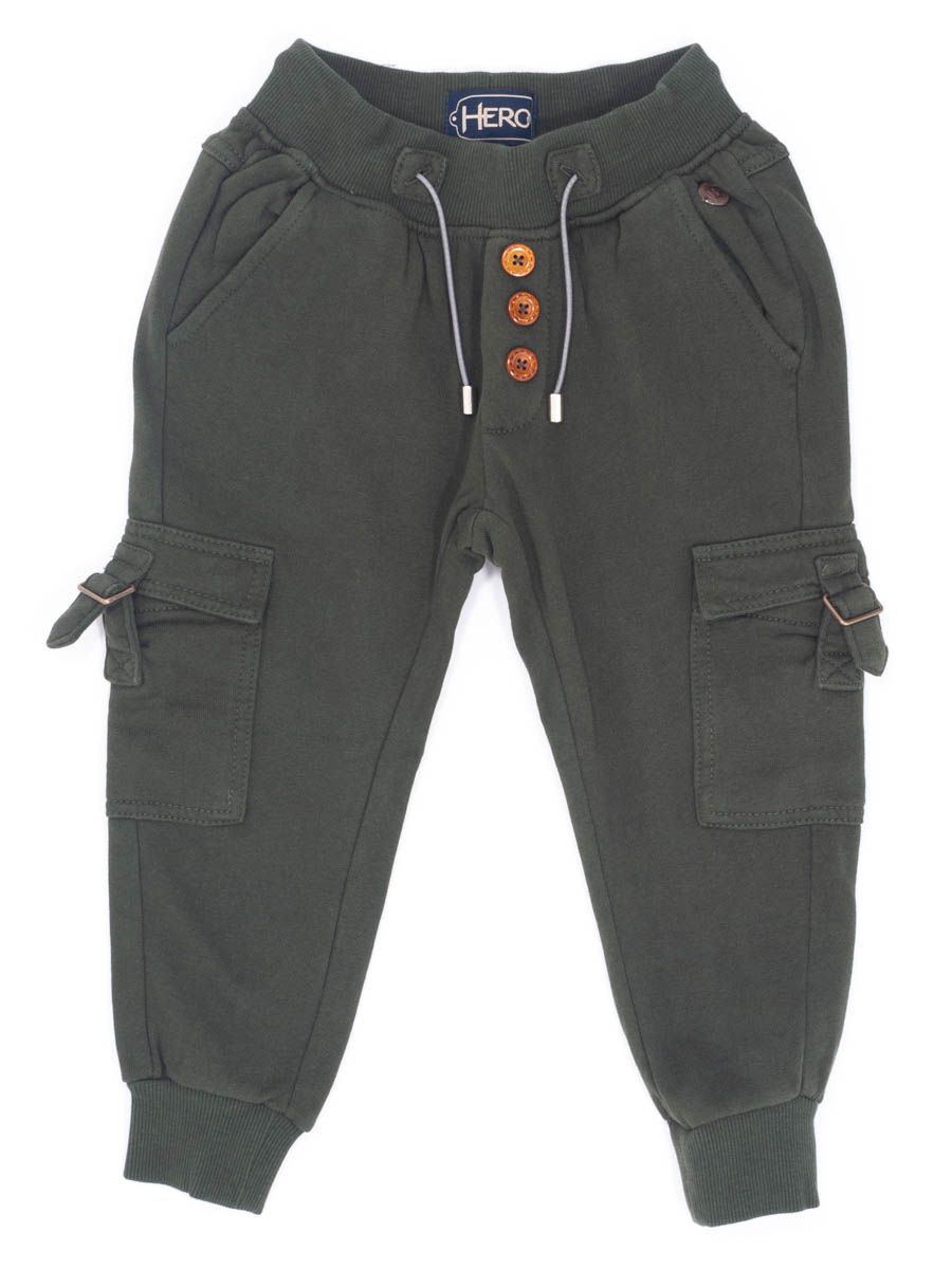  PANTALONE HERO RAGAZZO CARGO CON BOTTONI IN EVIDENZA