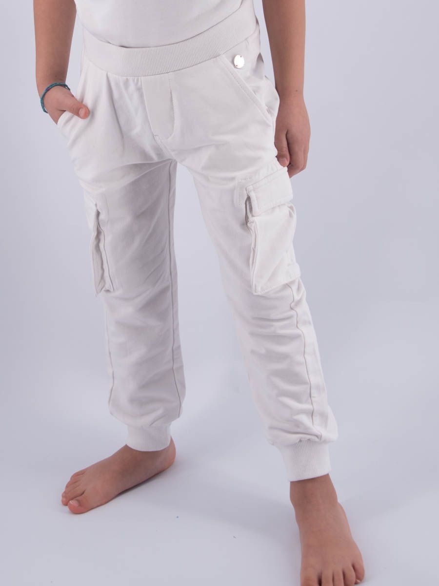 PANTALONE HERO RAGAZZO IN FELPA CON TASCONI 