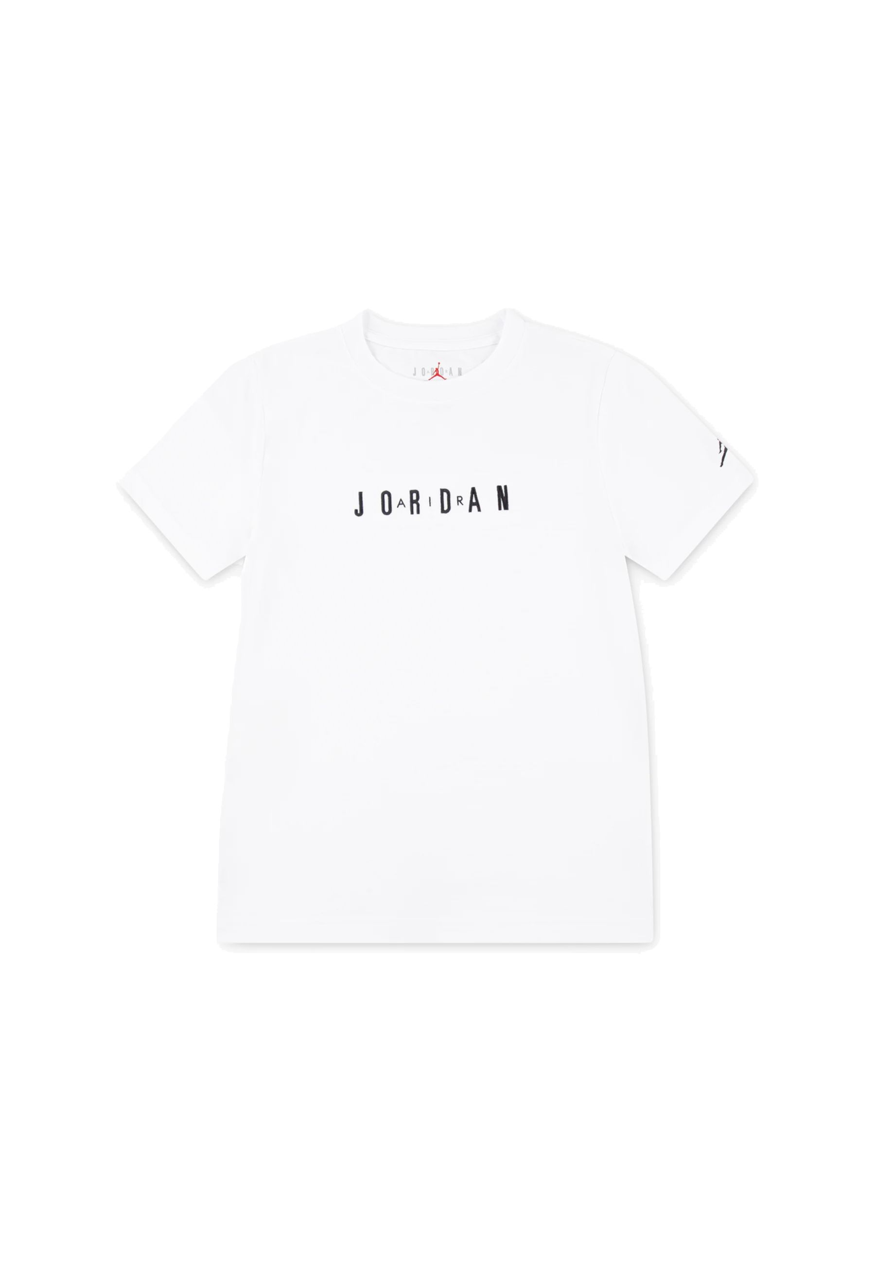 T-shirt girocollo con Stampa frontale rossa