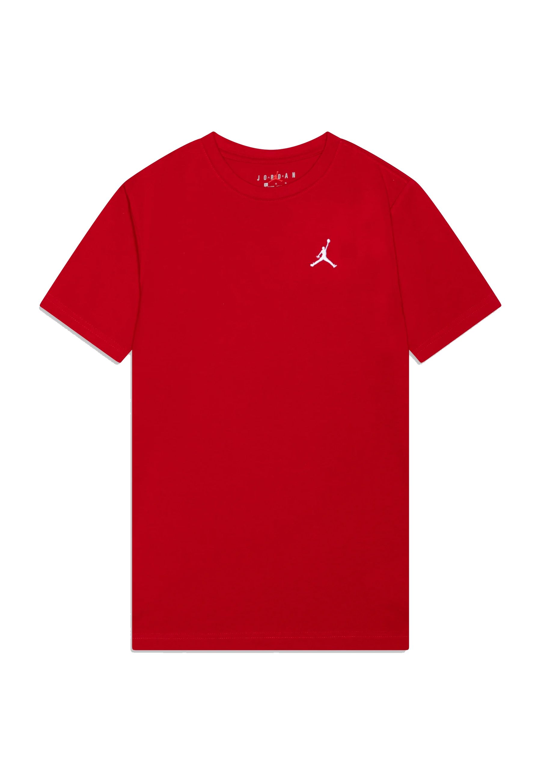 T-shirt girocollo Nera Jordan Ricamata