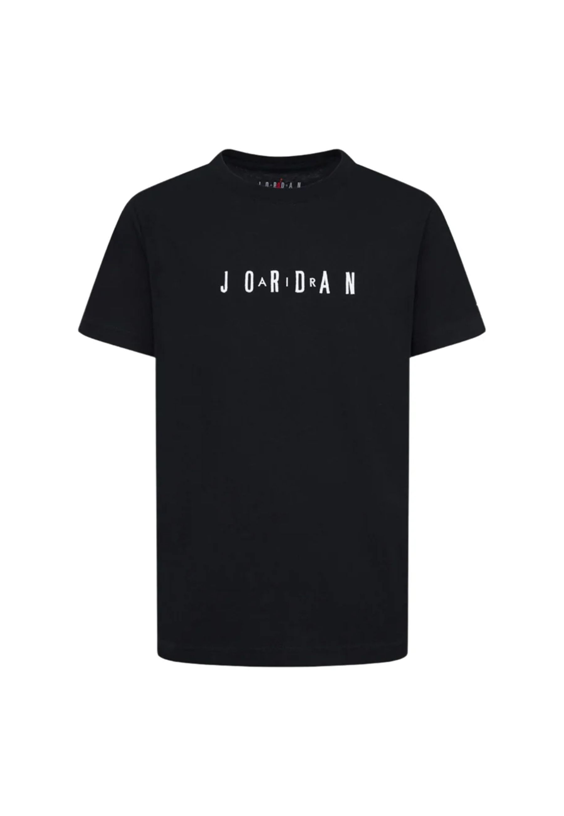 T-shirt girocollo bianca Stampa Jordan