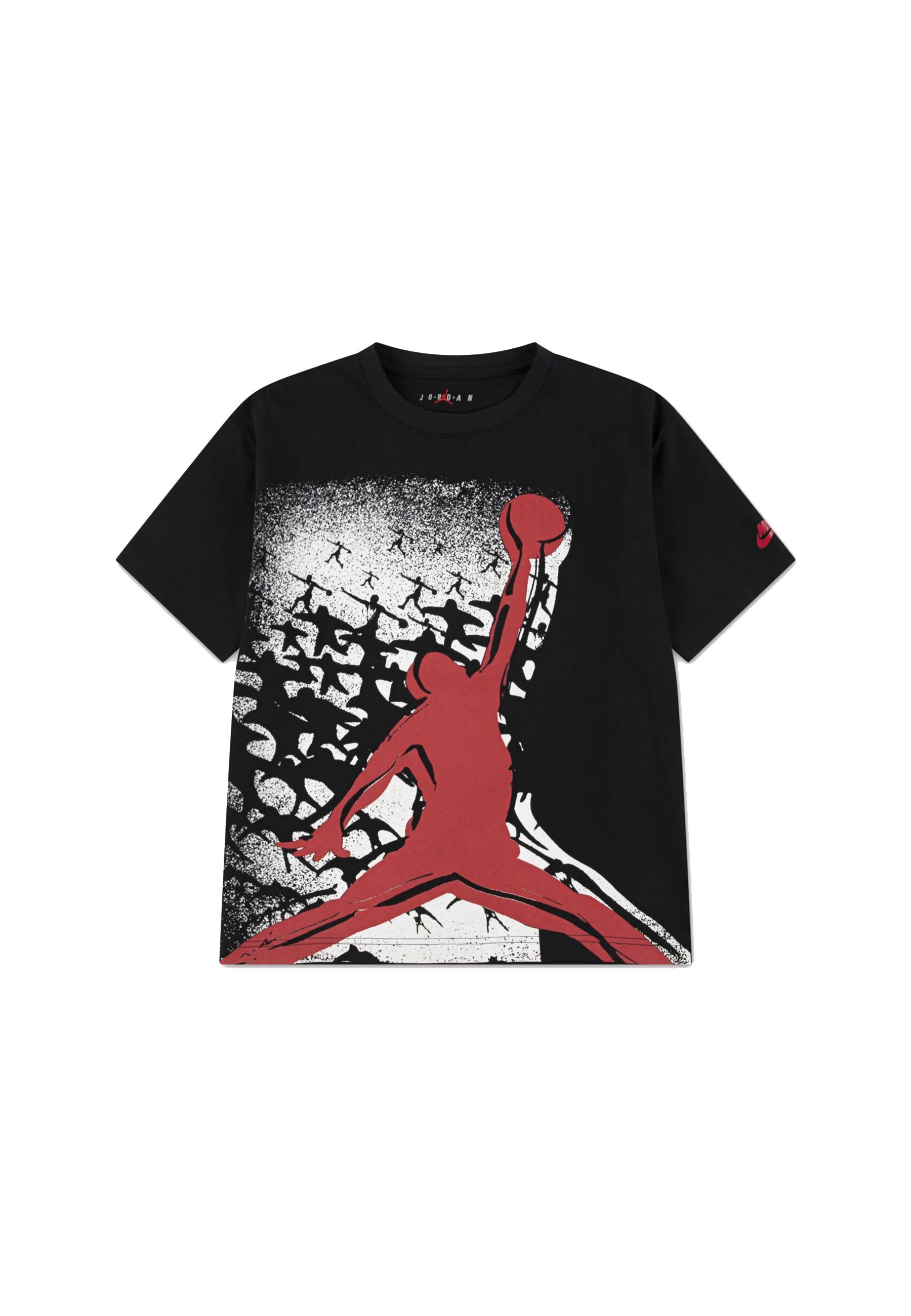 T-shirt Nera  con Grafica