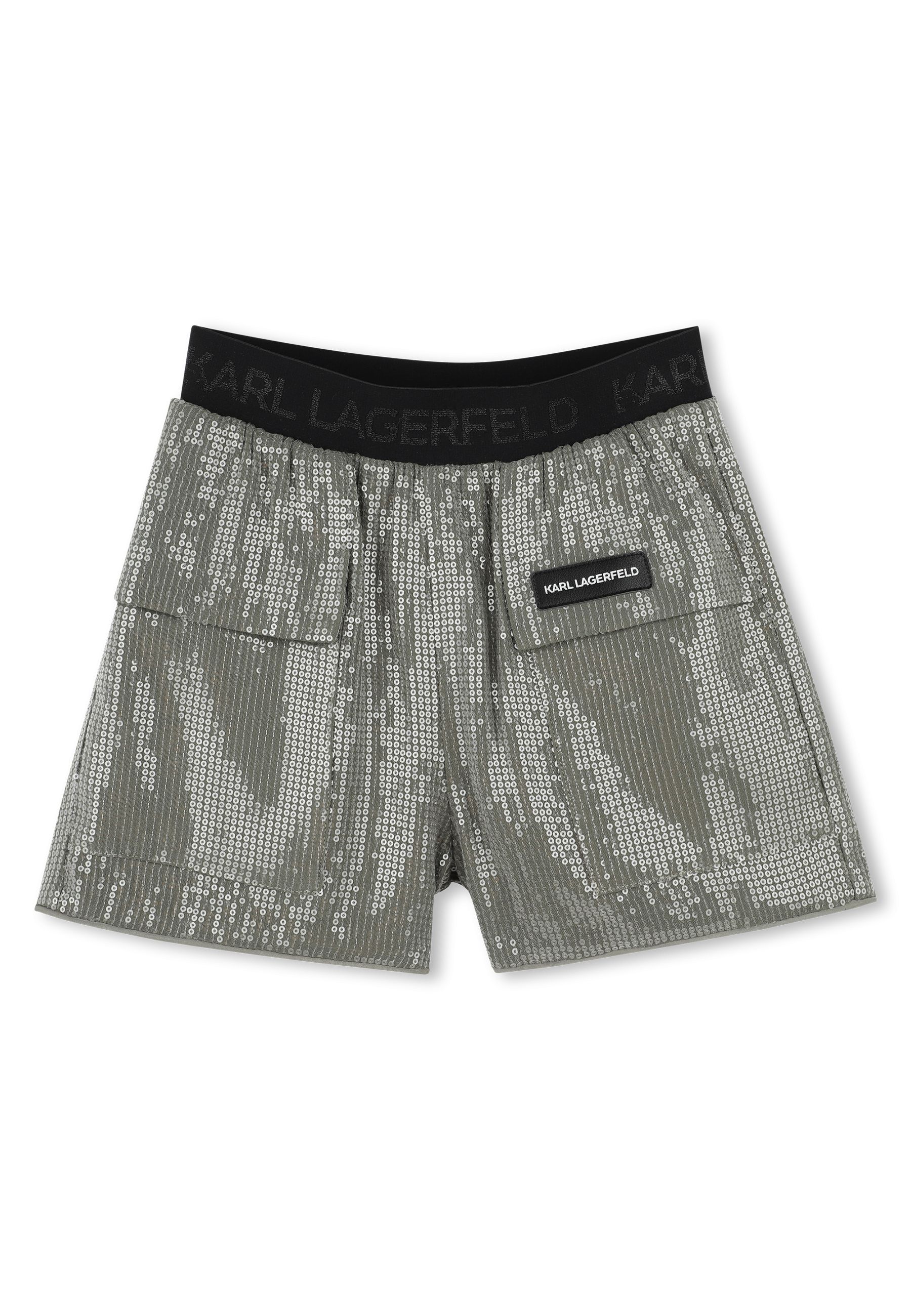 Shorts in twill di viscosa