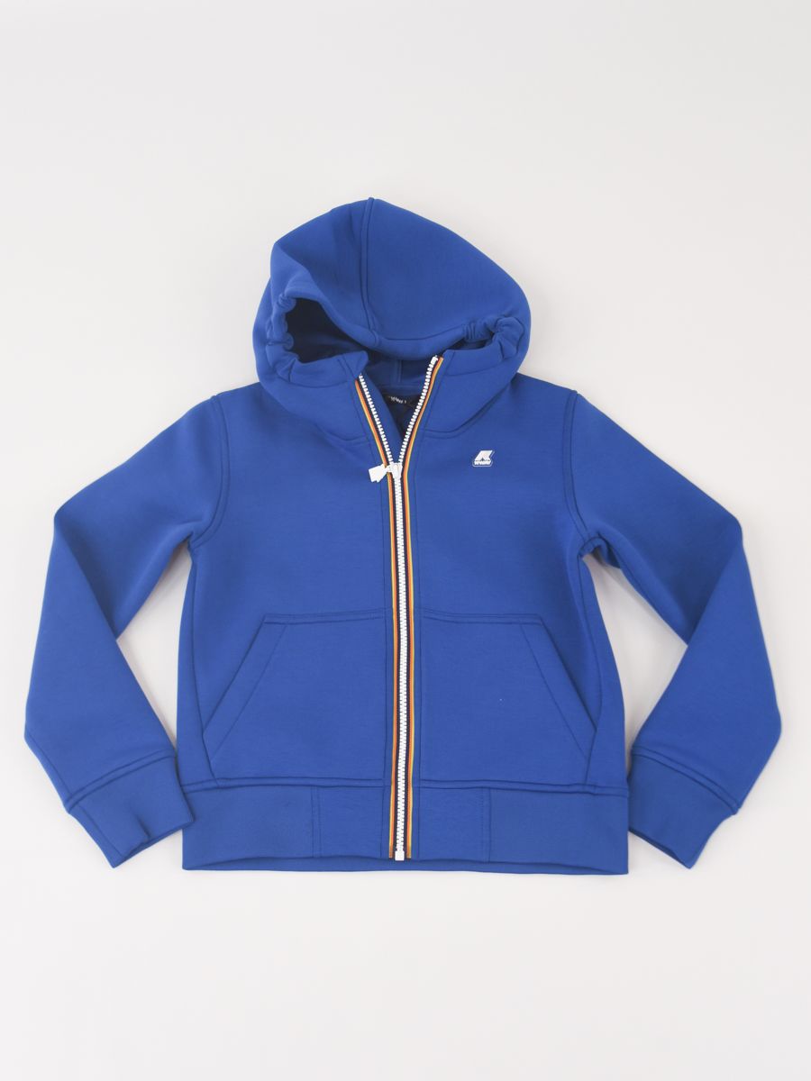 Felpa full Zip con Cappcuccio