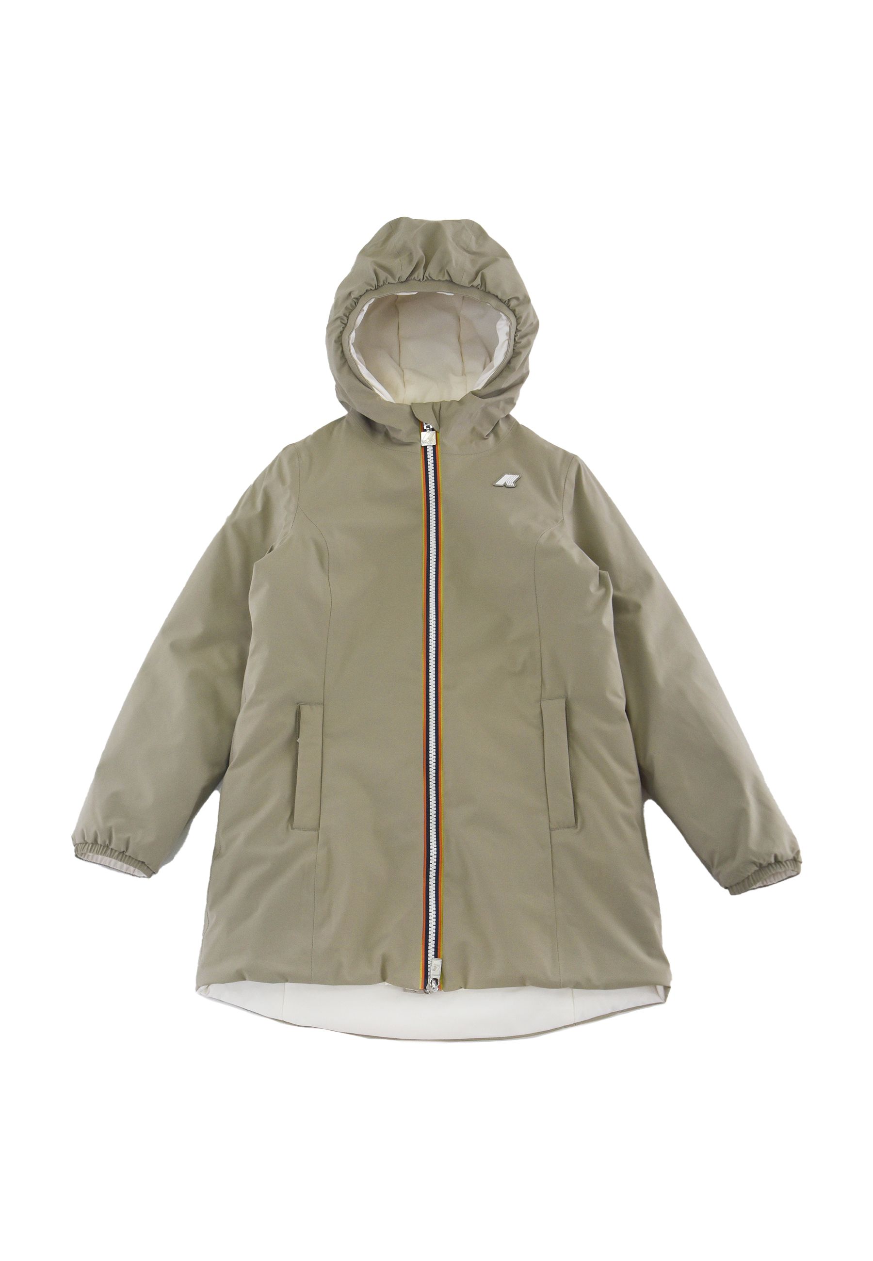 Giubbino Denise st warm double   Verde Bianco