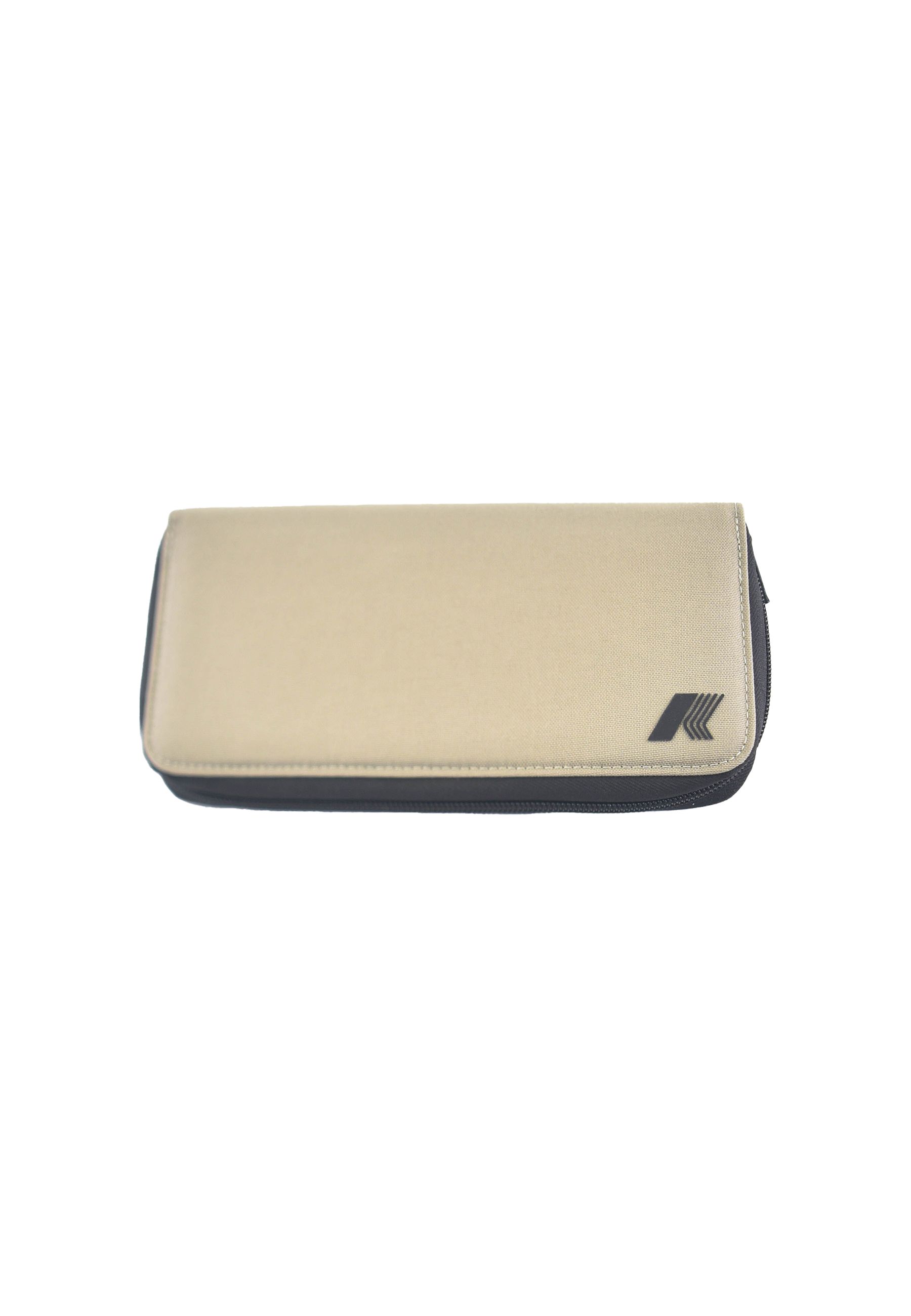 Portafoglio lorraine  Unisex Nero Grigio con Slot per Carte e Tasca per Monete