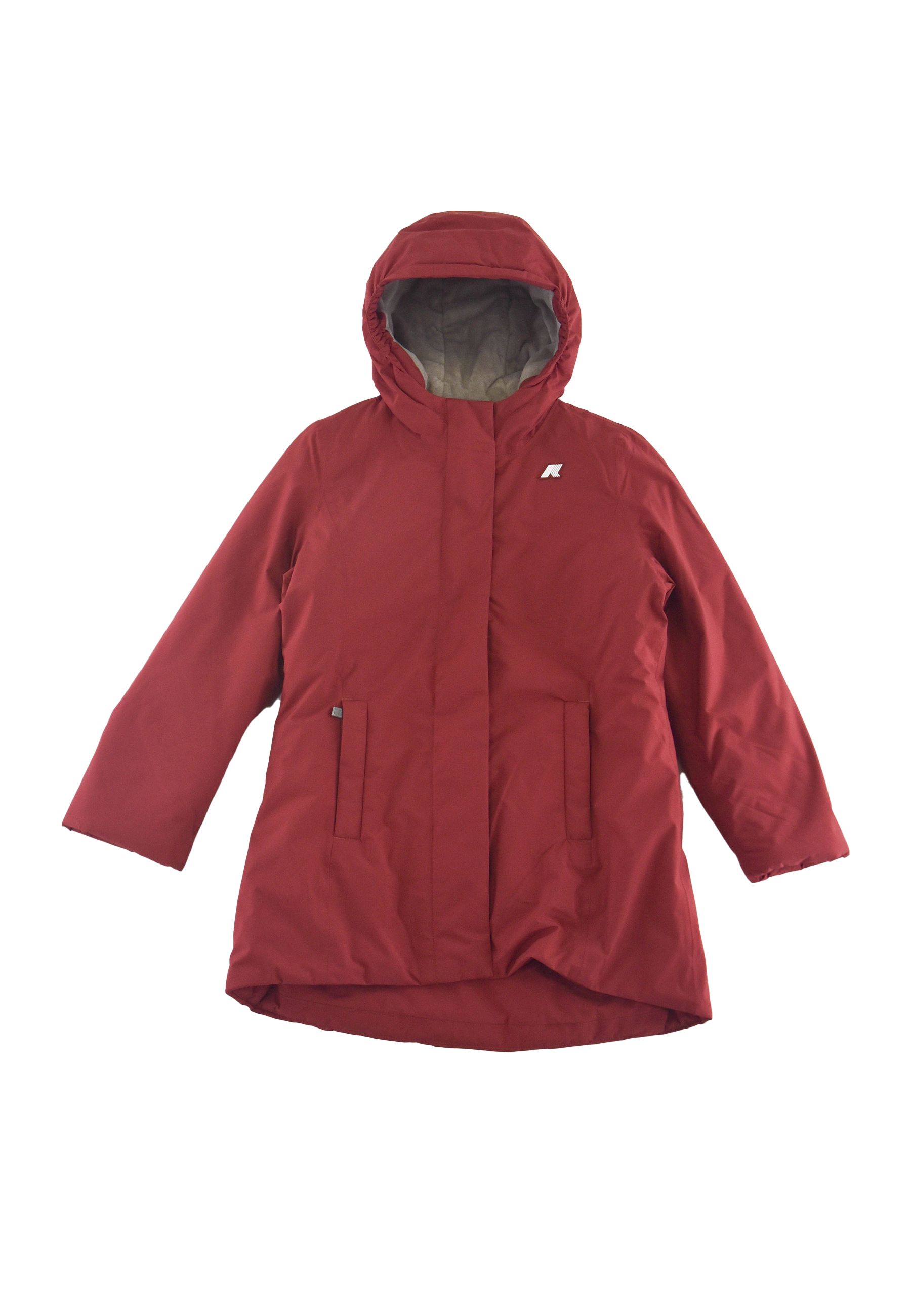 Piumino denise soft touch marmotta Rosso