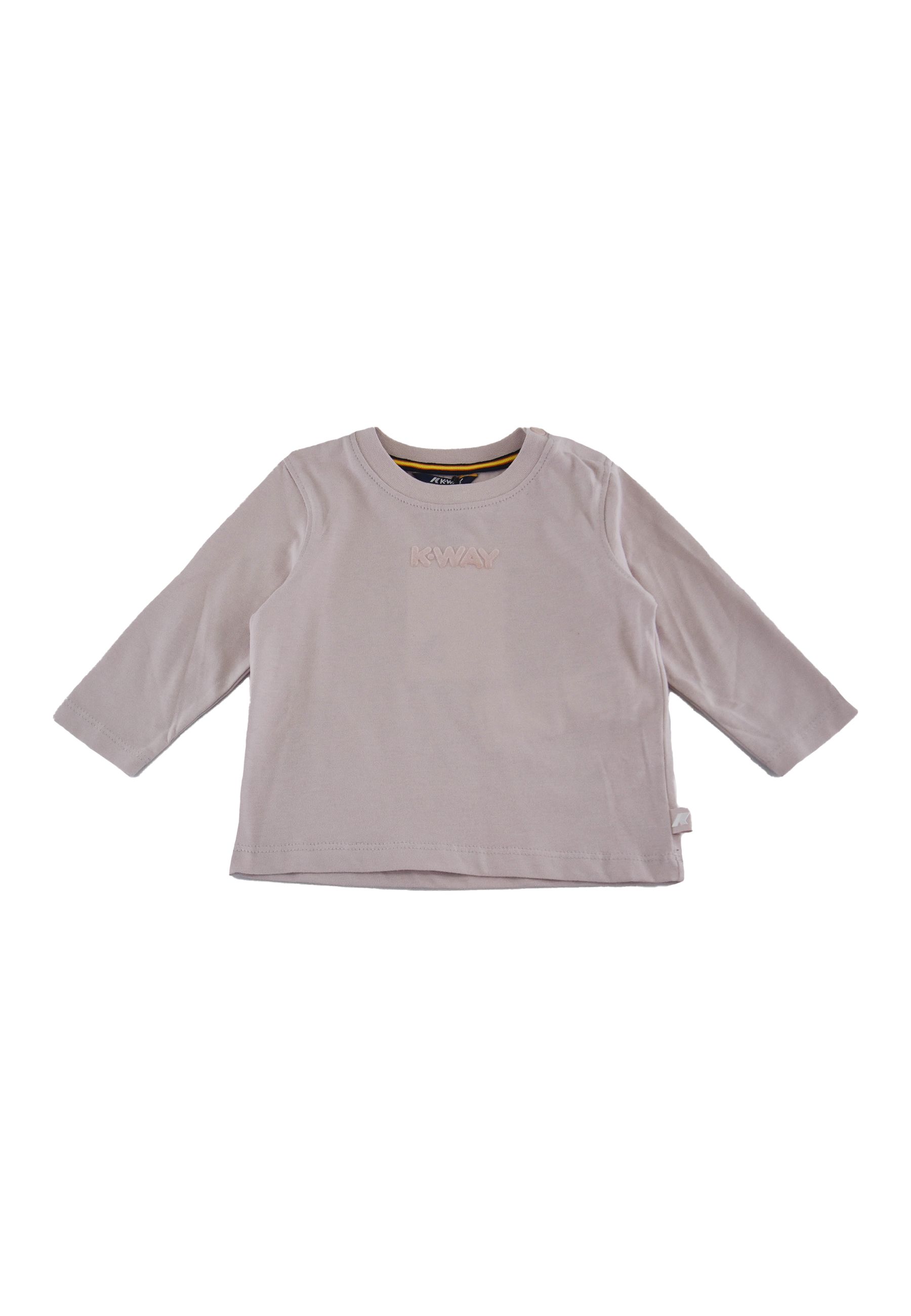 T-shirt Elmette lettering jersey rosa