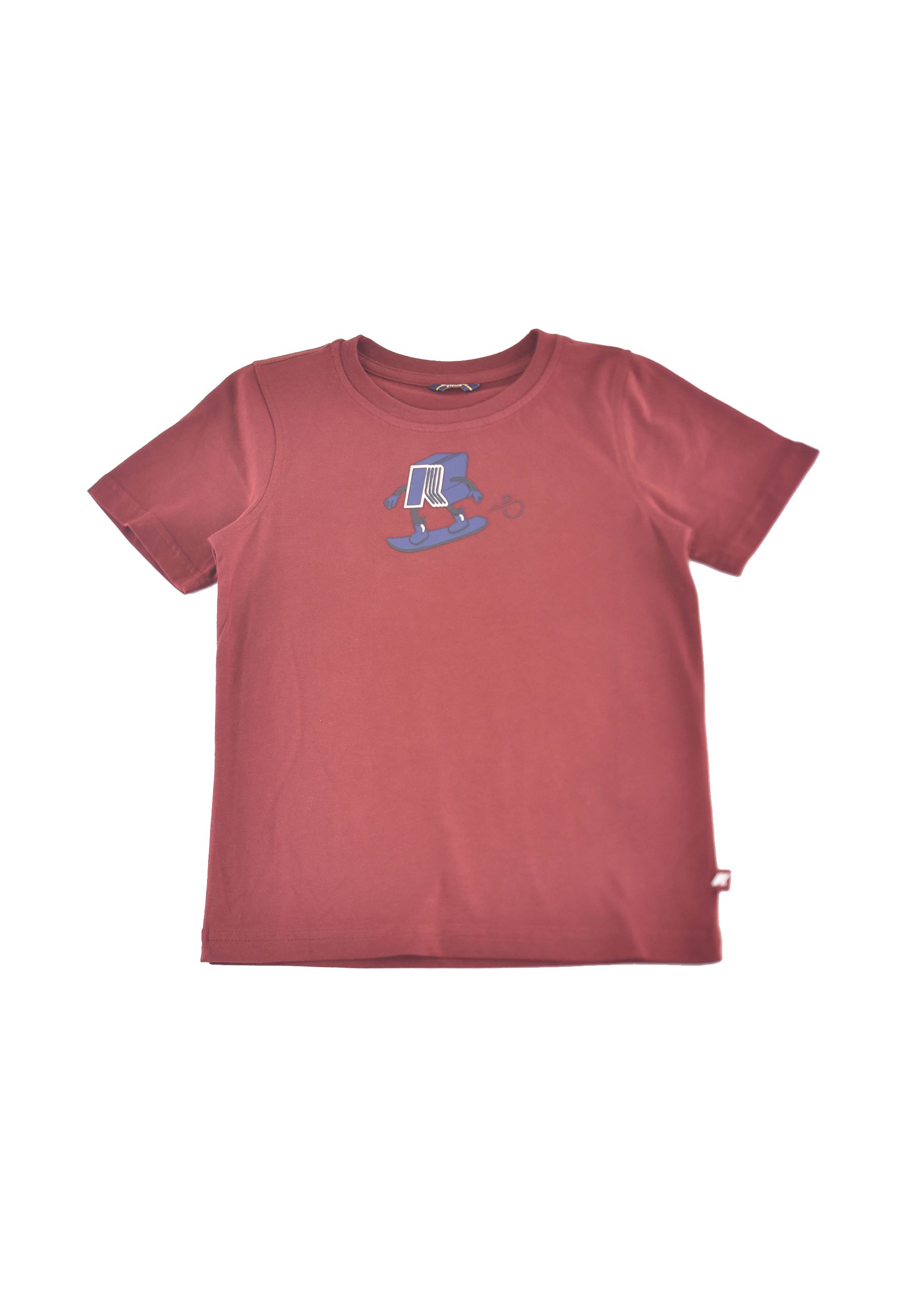 T-shirt Girocollo manica lunga Rosso