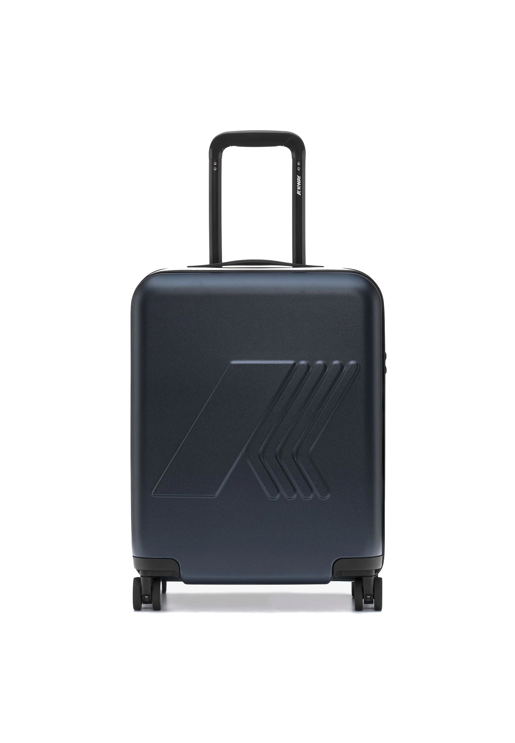Trolley da viaggio blu Eudoxie Logo                  