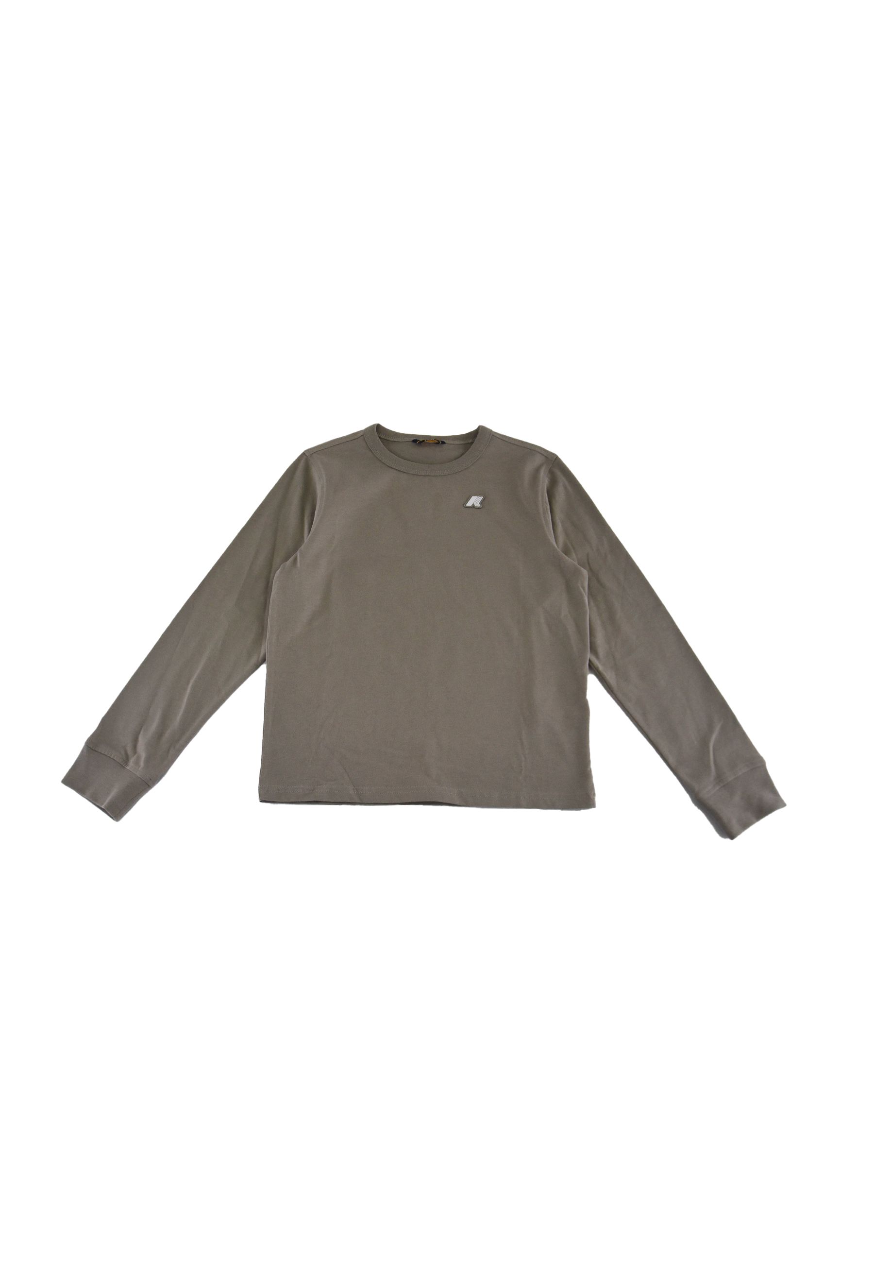 T-shirt Girocollo manica lunga Verde