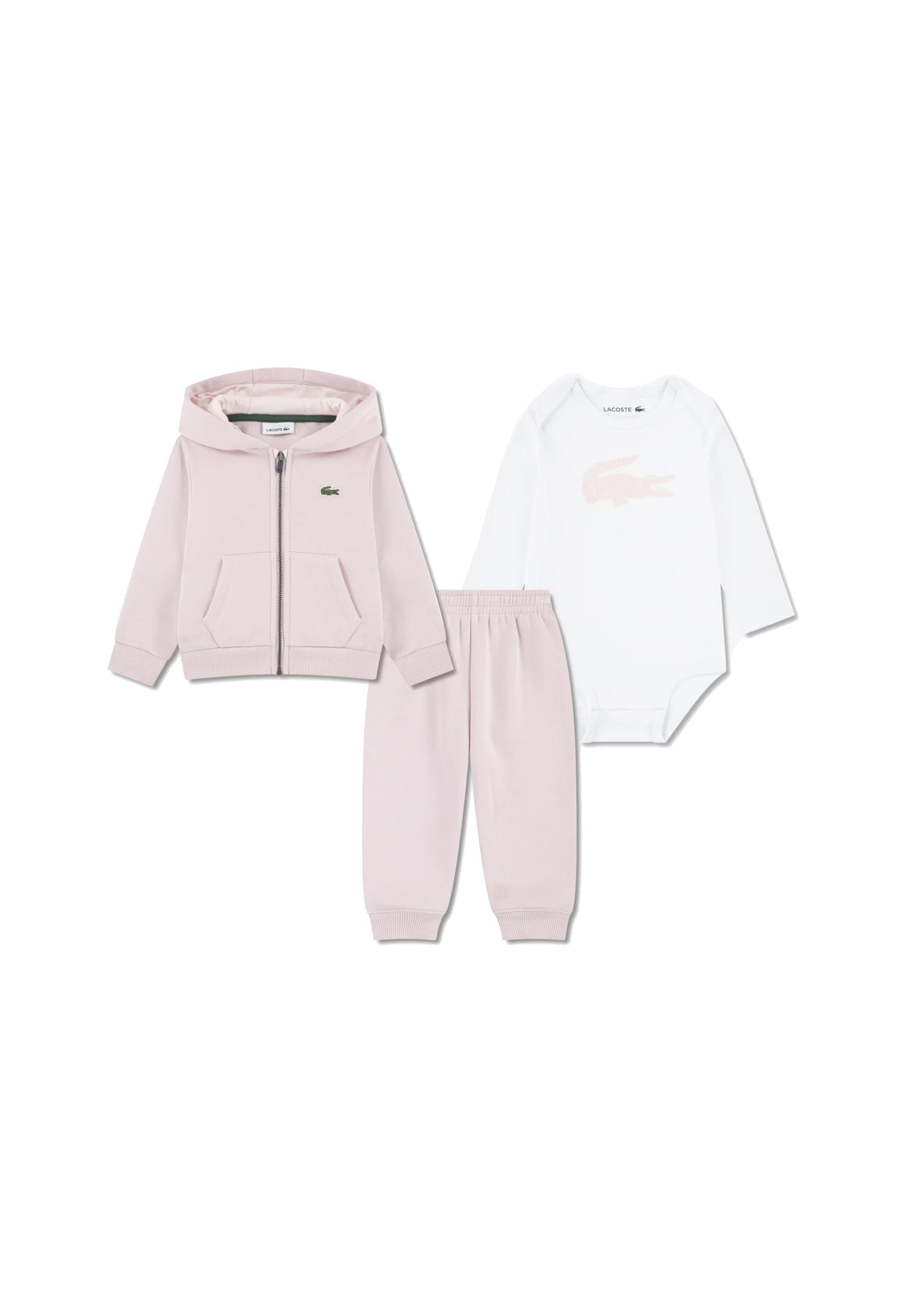 Completo Sportivo Celeste neonato a tre pezzi 