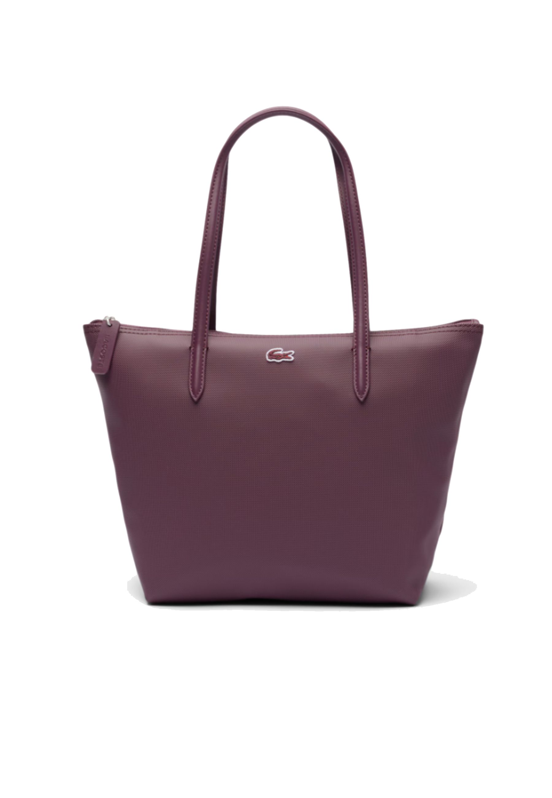 Borsa modello tote piccola a zip Beige Chiaro