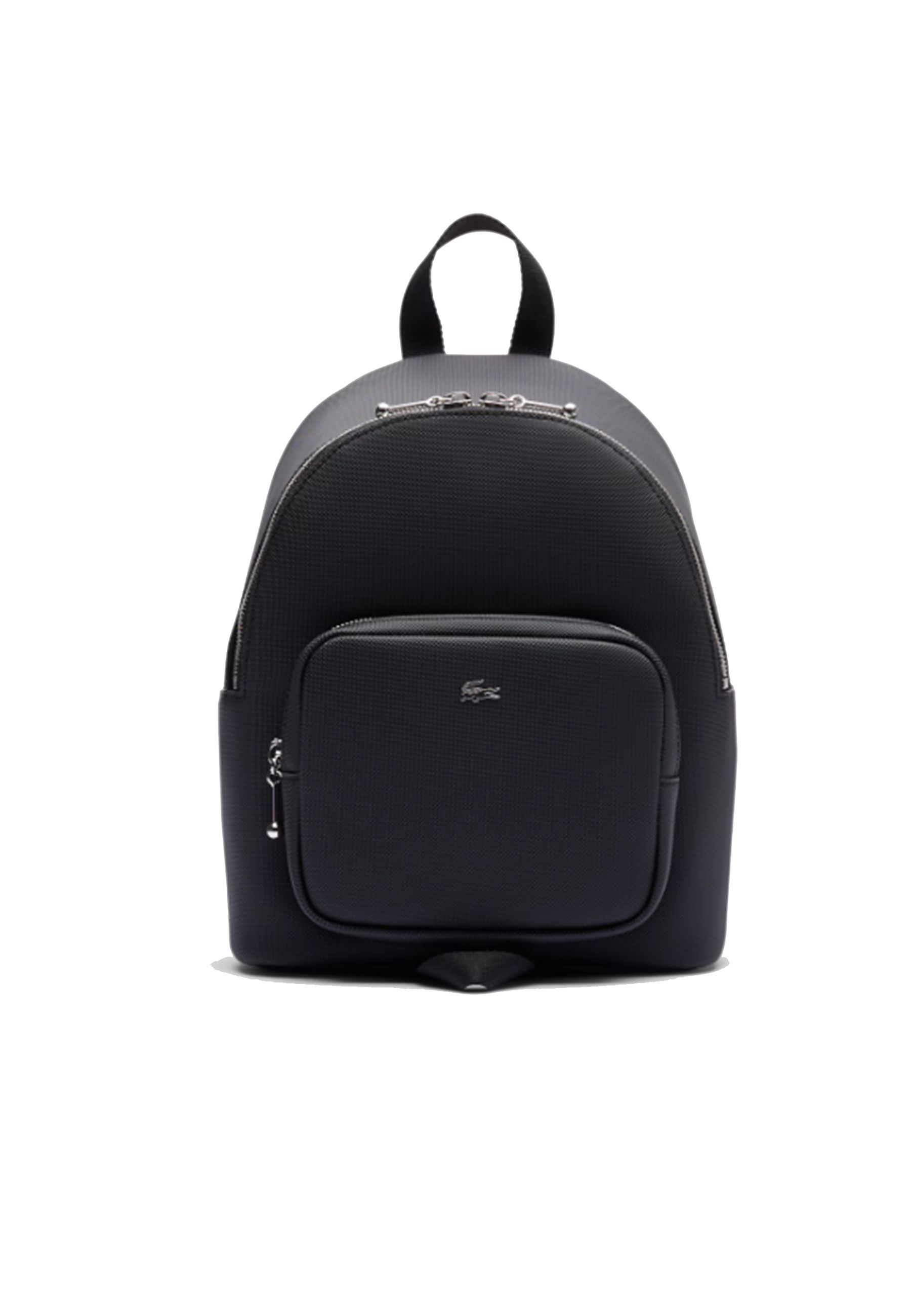 Zaino Nero in ecopelle con chiusura a Zip