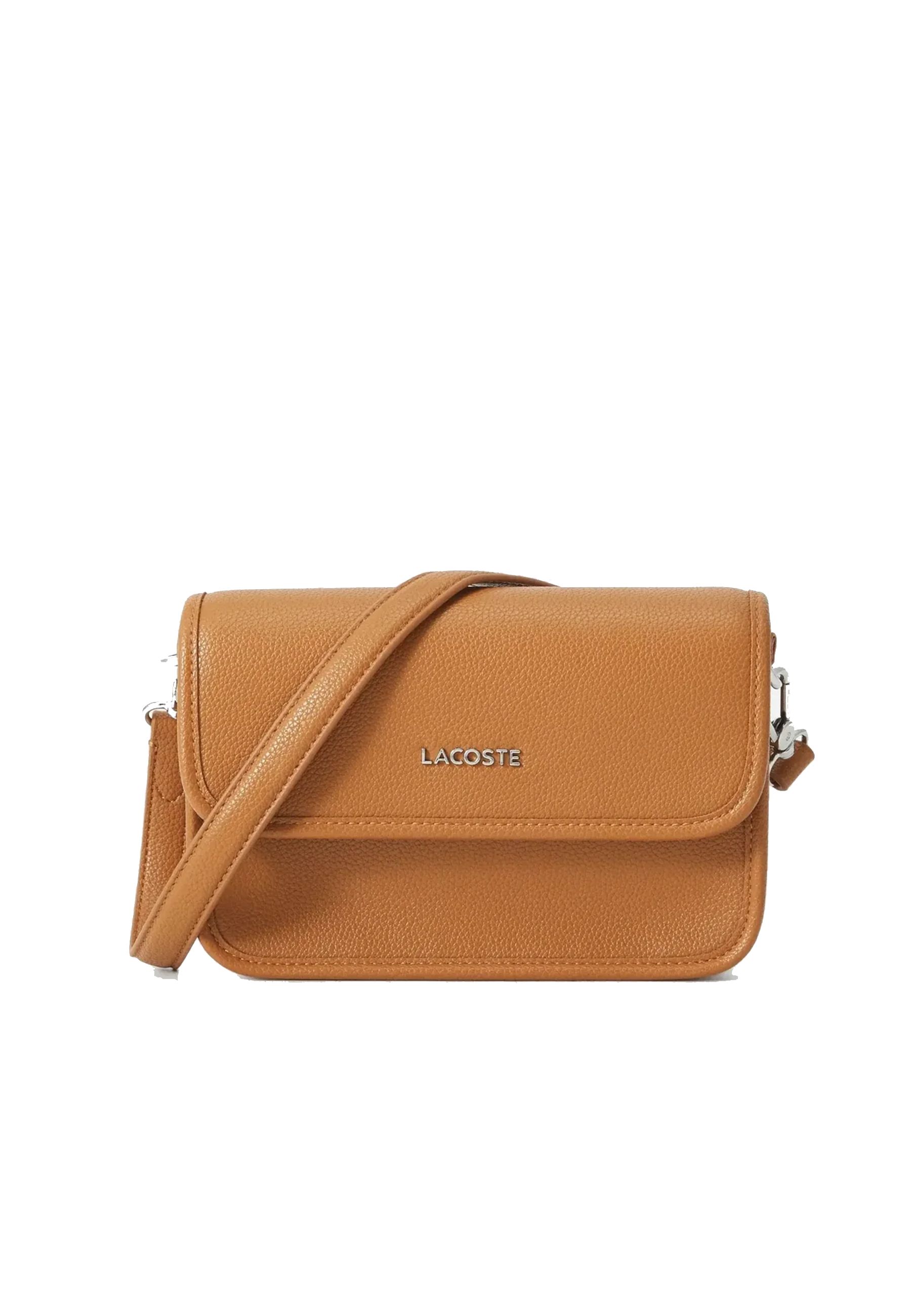 Borsa a mano casual Lacoste nocciola