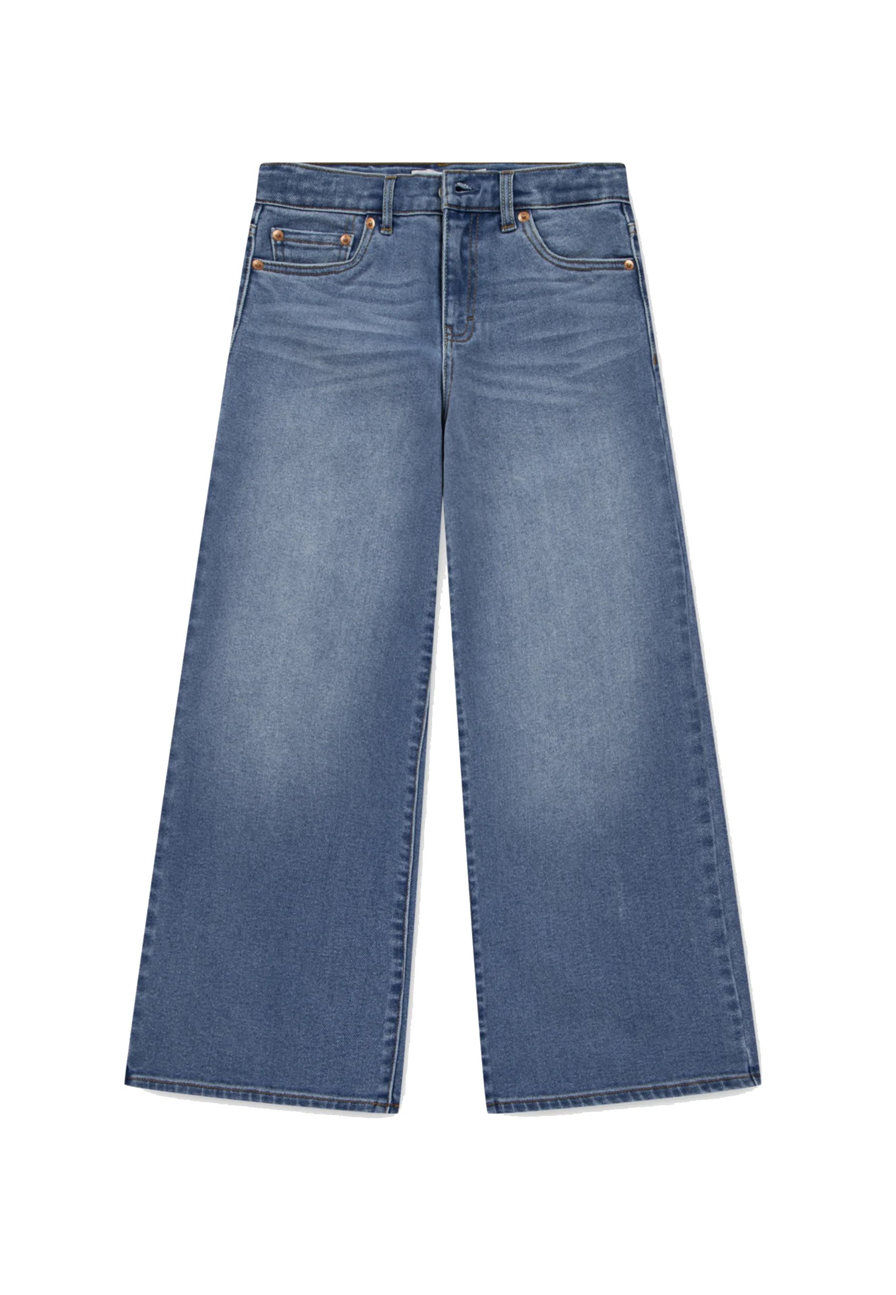 Jeans chiaro largo rise baggy