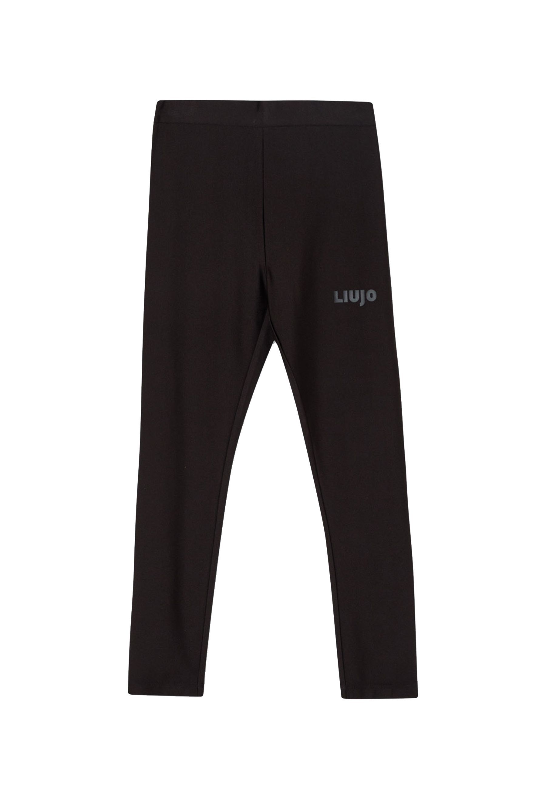 Leggings in jersey lungo Nero