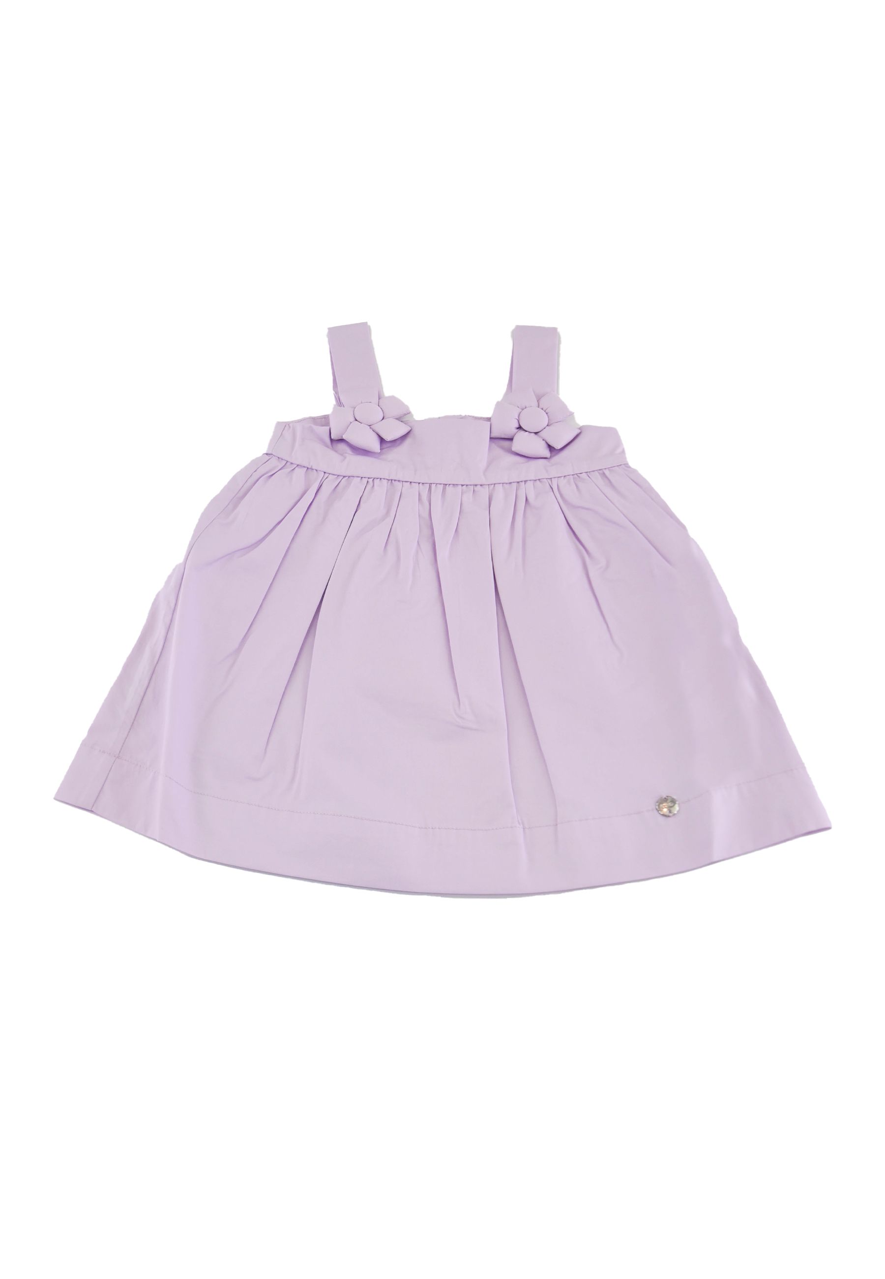 Abito con t-shirt glicine bianco