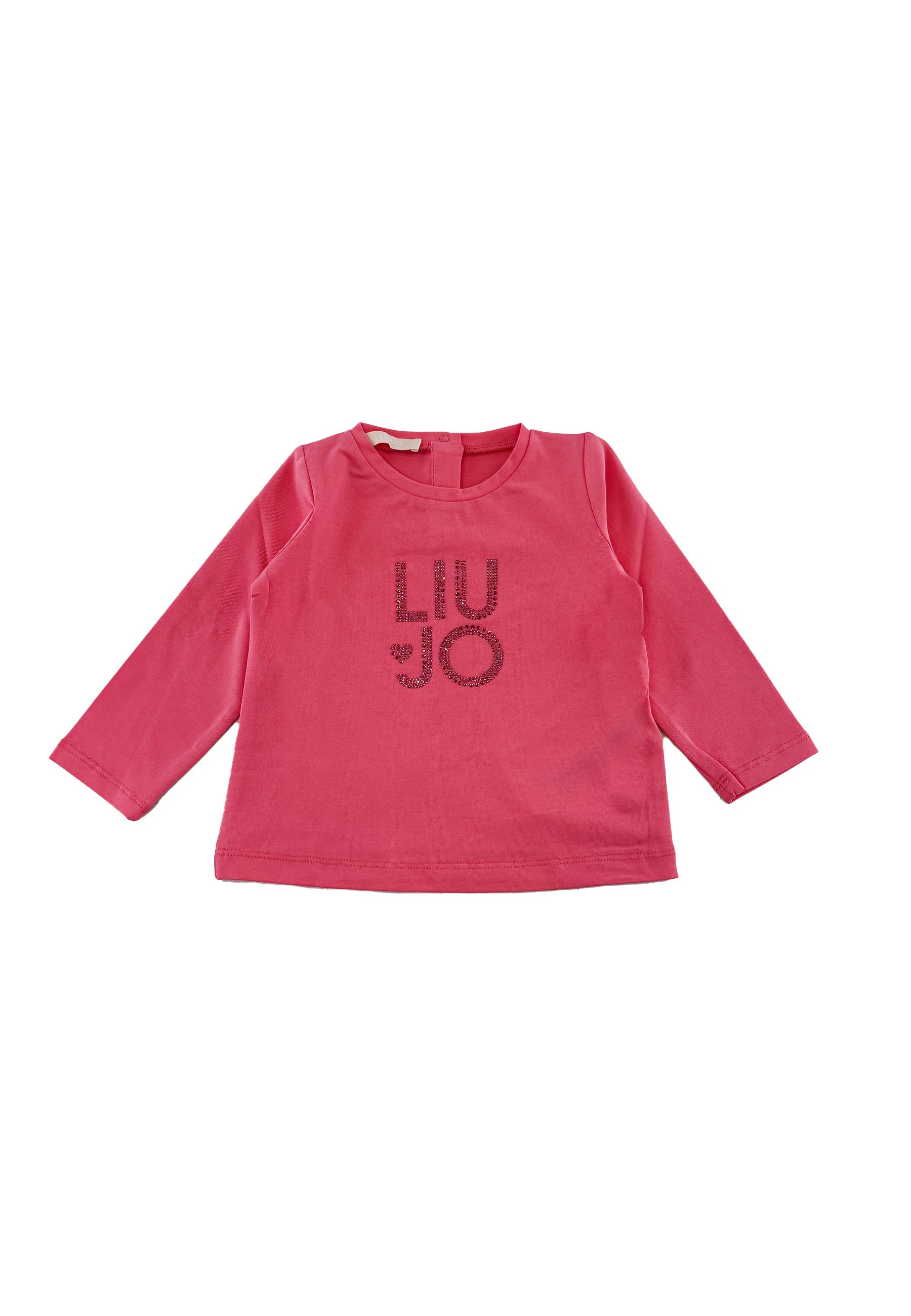 T-shirt con Logo frontale