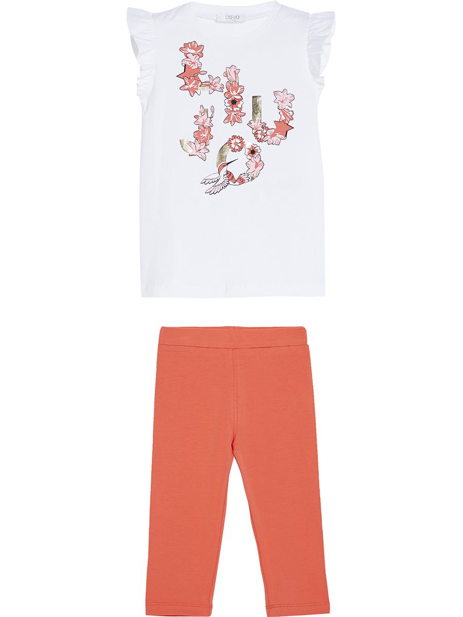 Completo Sportivo set t-shirt e leggings