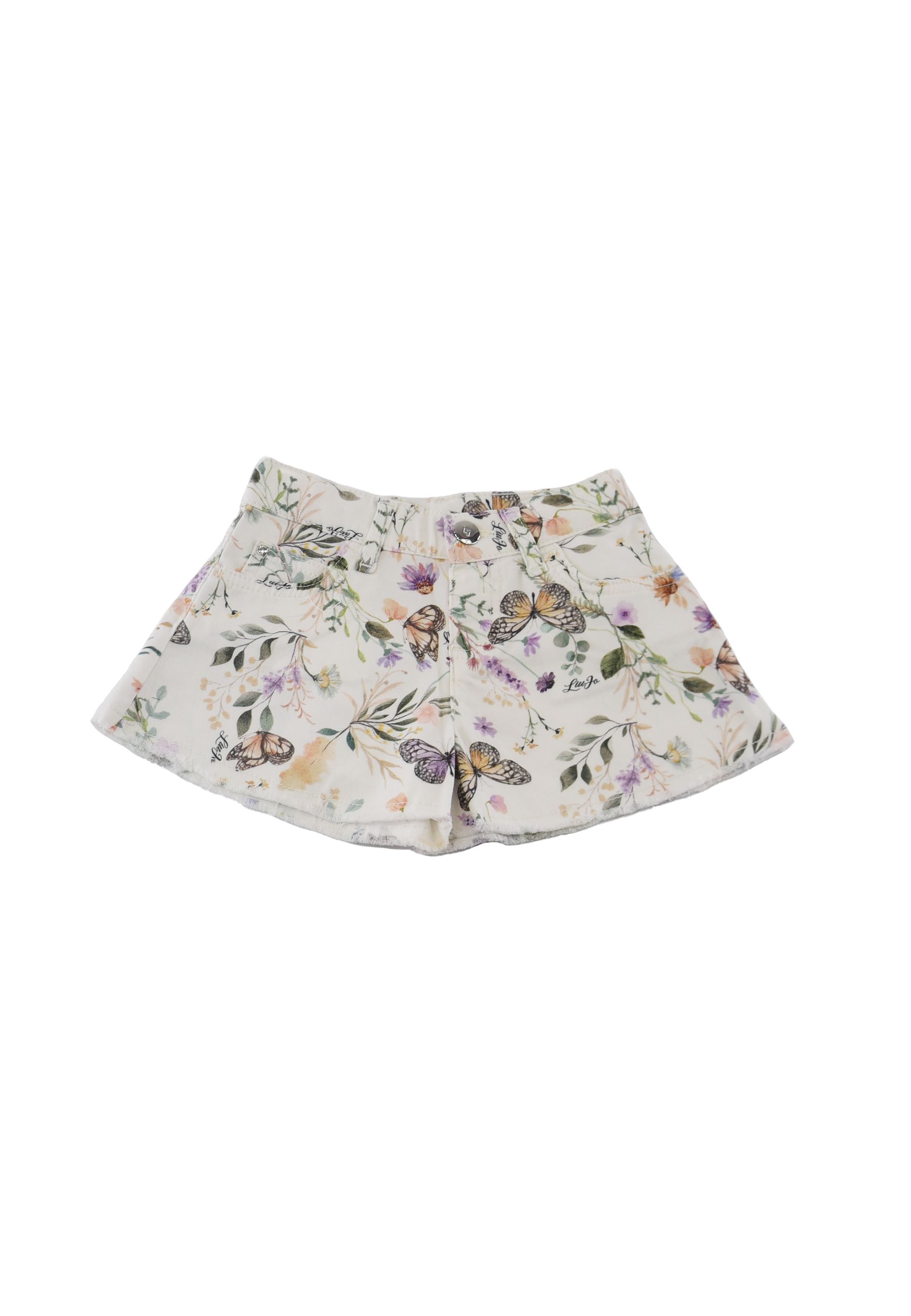 Shorts fantasia flowers