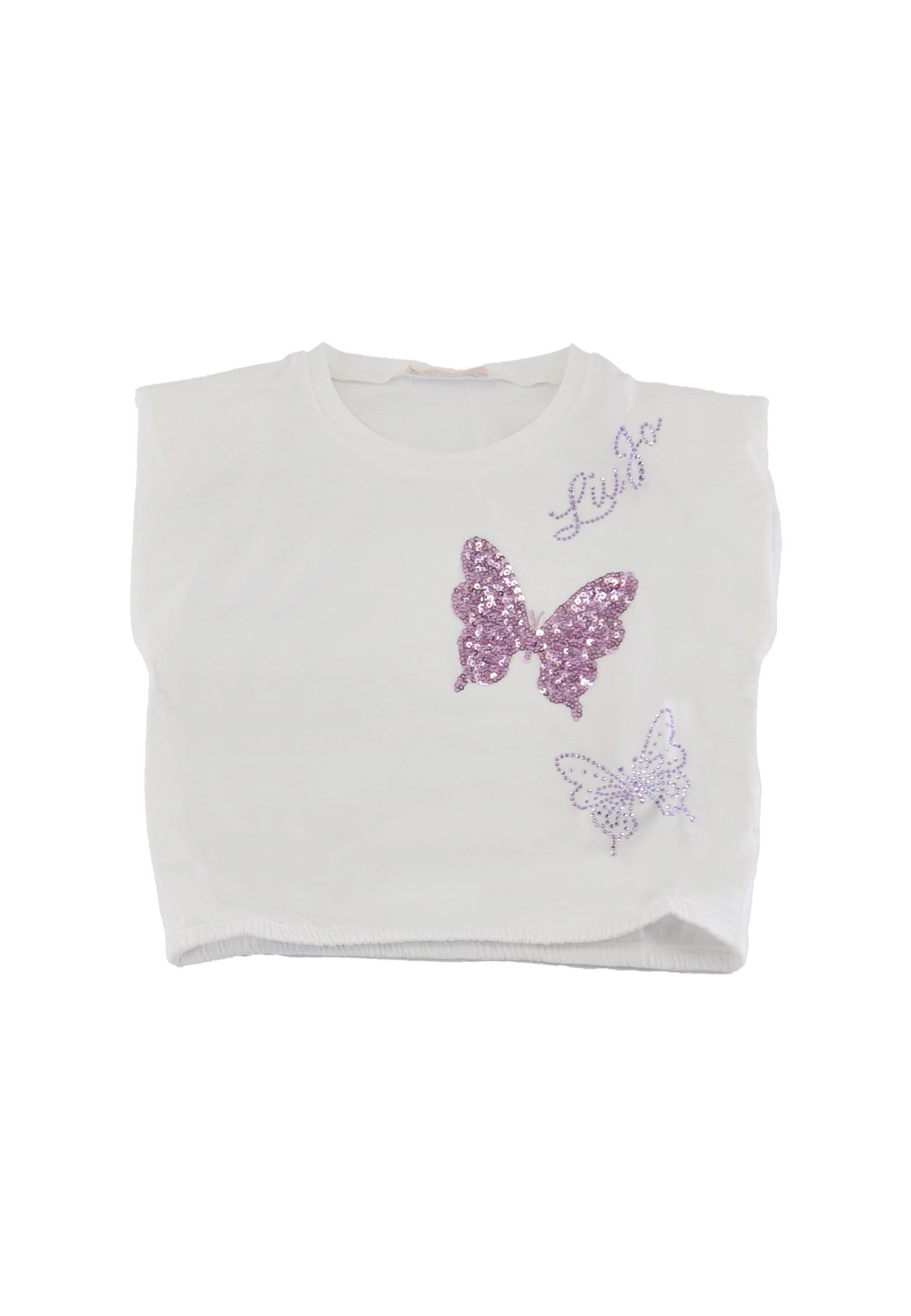 T-shirt stampa farfalle