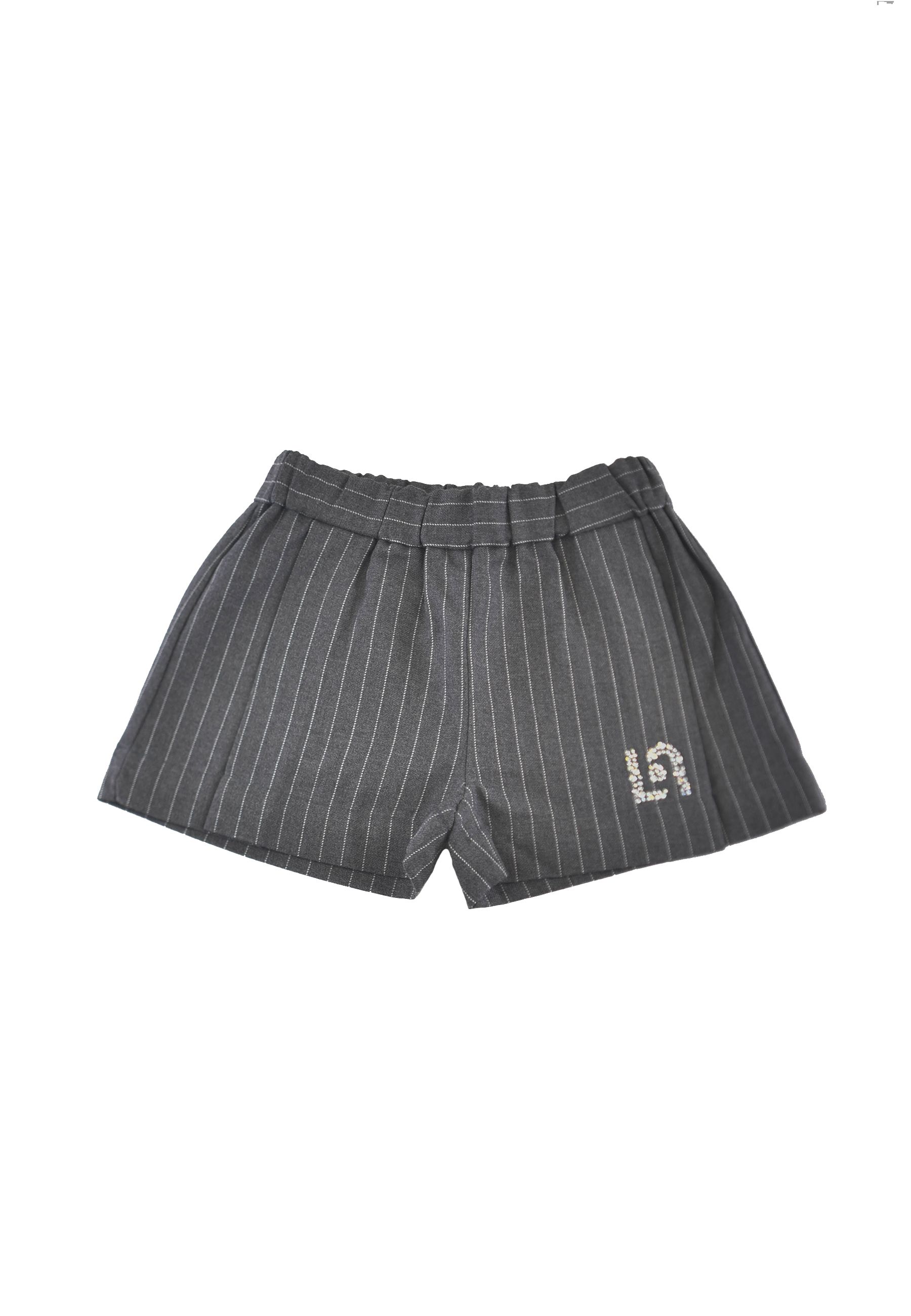 Pantalone modello fantasia gessato