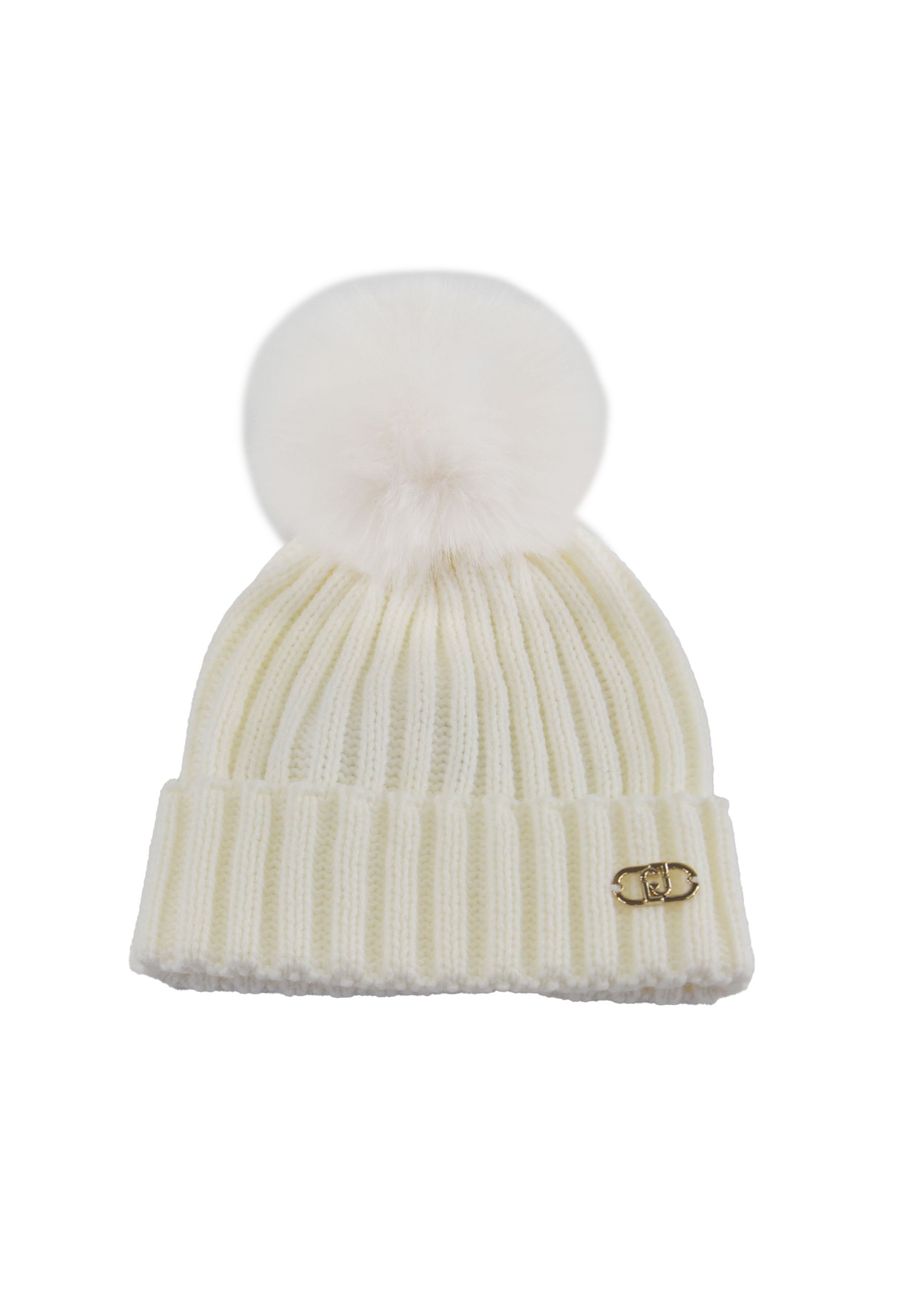 Cappello in maglia Bianco 