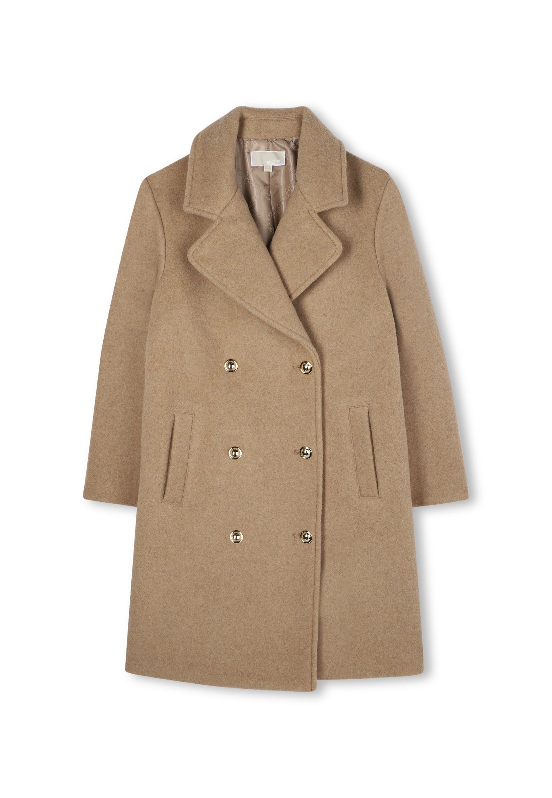 Cappotto elegante raffinato e confortevole Marrone