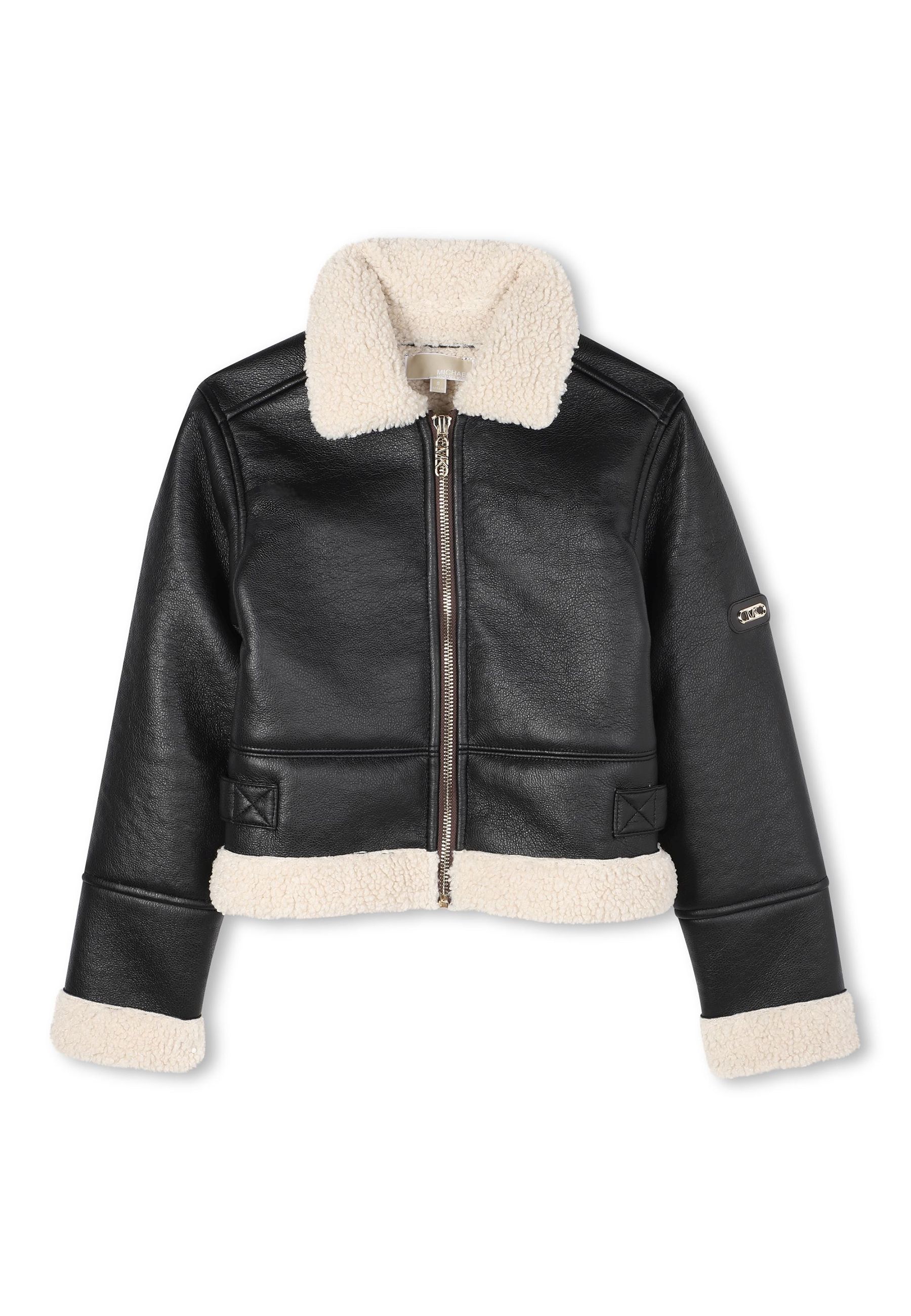 Giubbino con zip logata