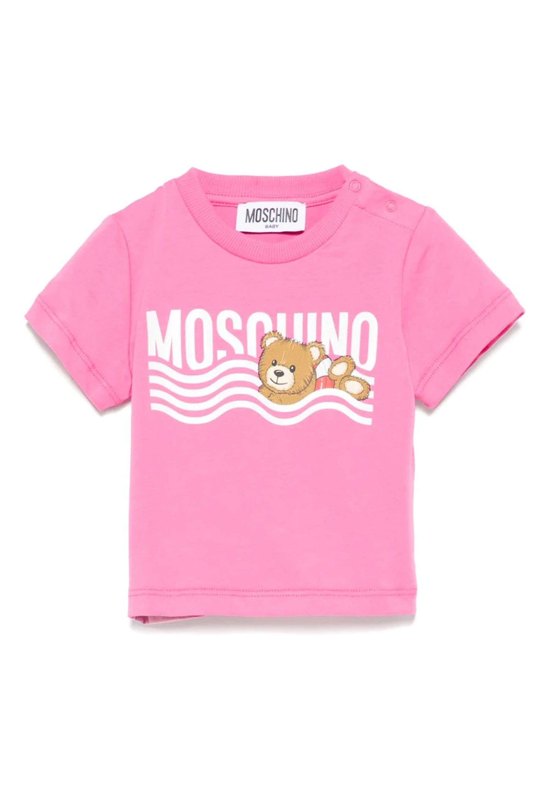T-shirt Stampa Teddy al mare
