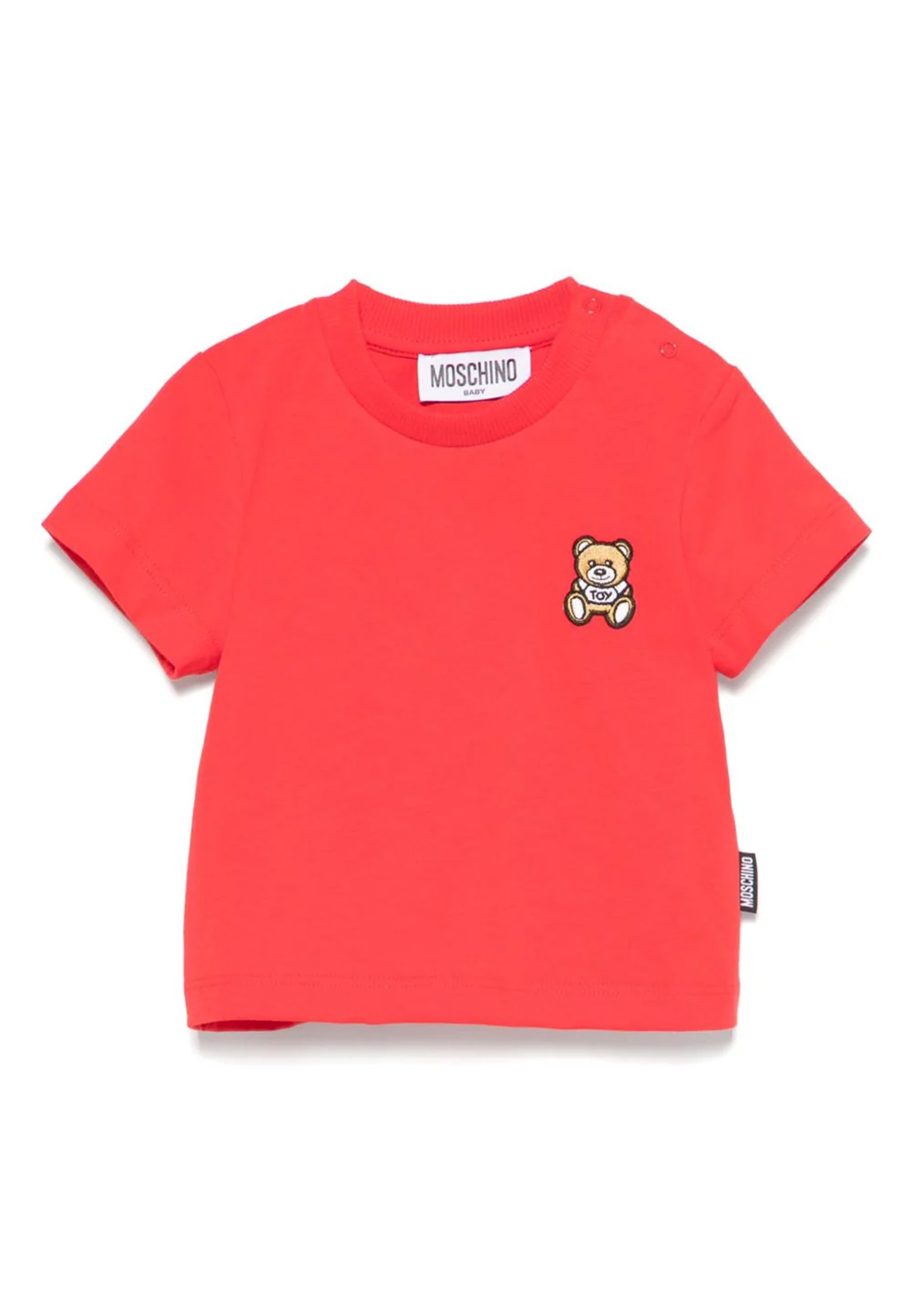 T-shirt con teddy in rilievo