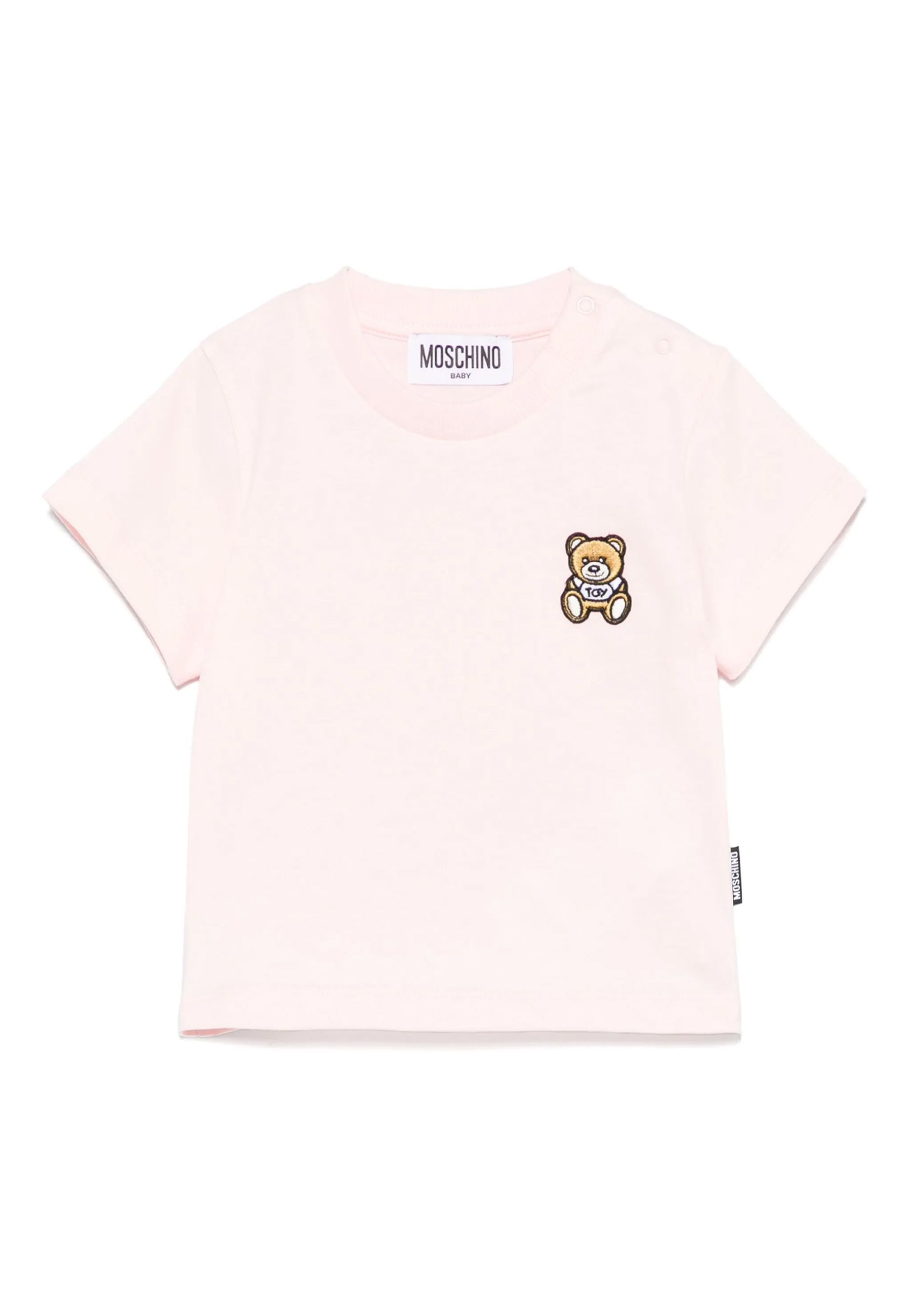 T-shirt con teddy in rilievo