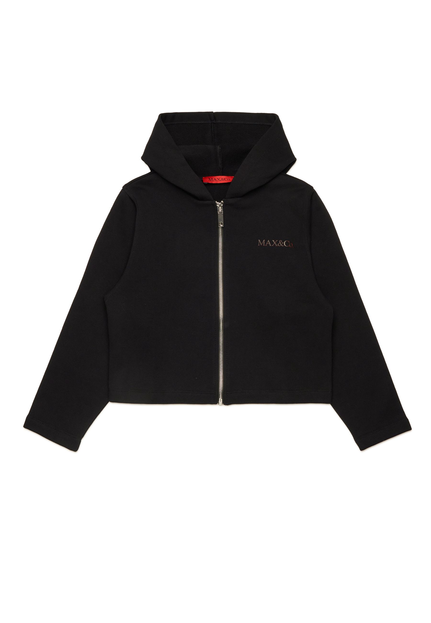 Felpa full Zip con Cappuccio