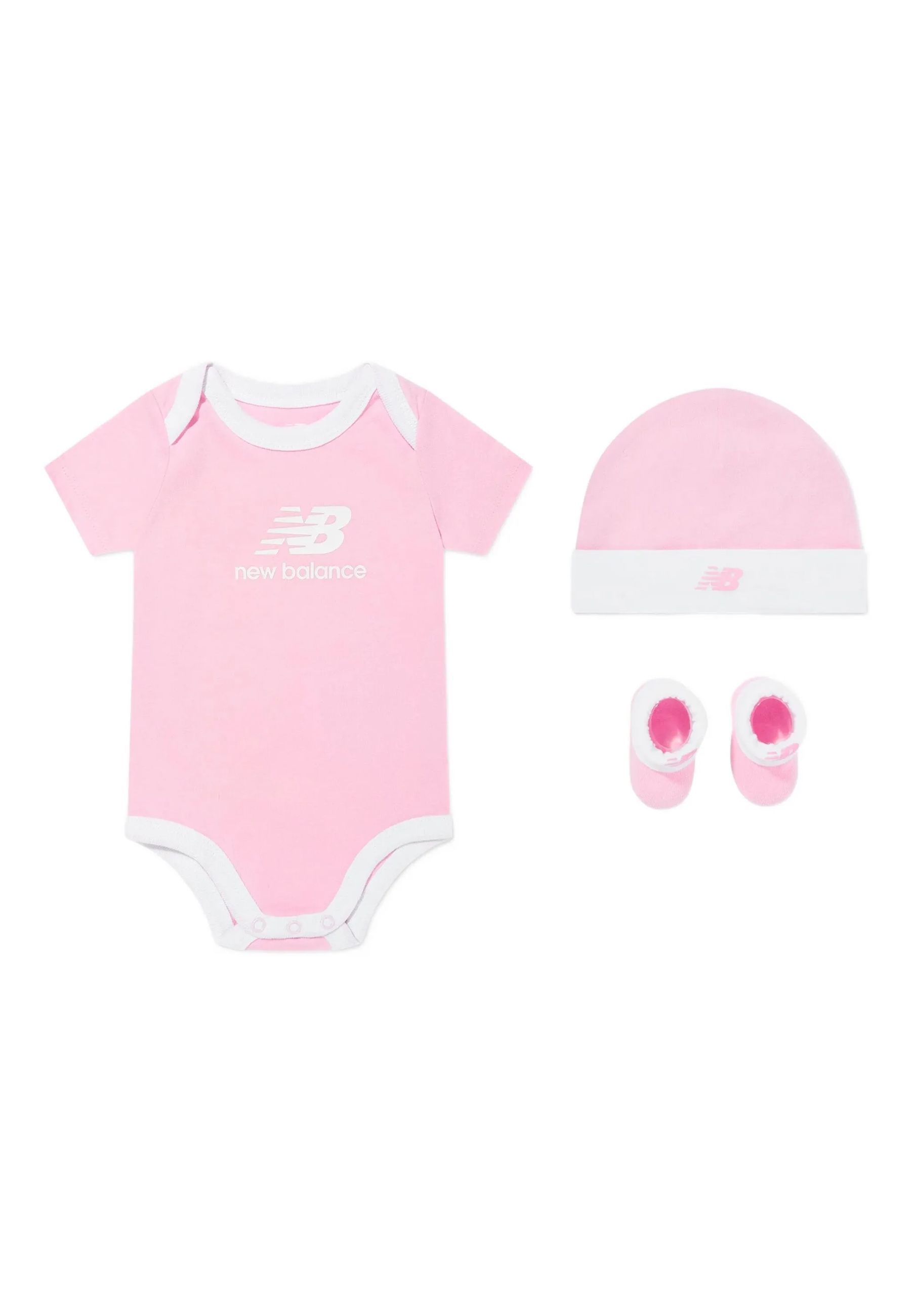 Set Regalo set Body cappello calzini neonati rosa