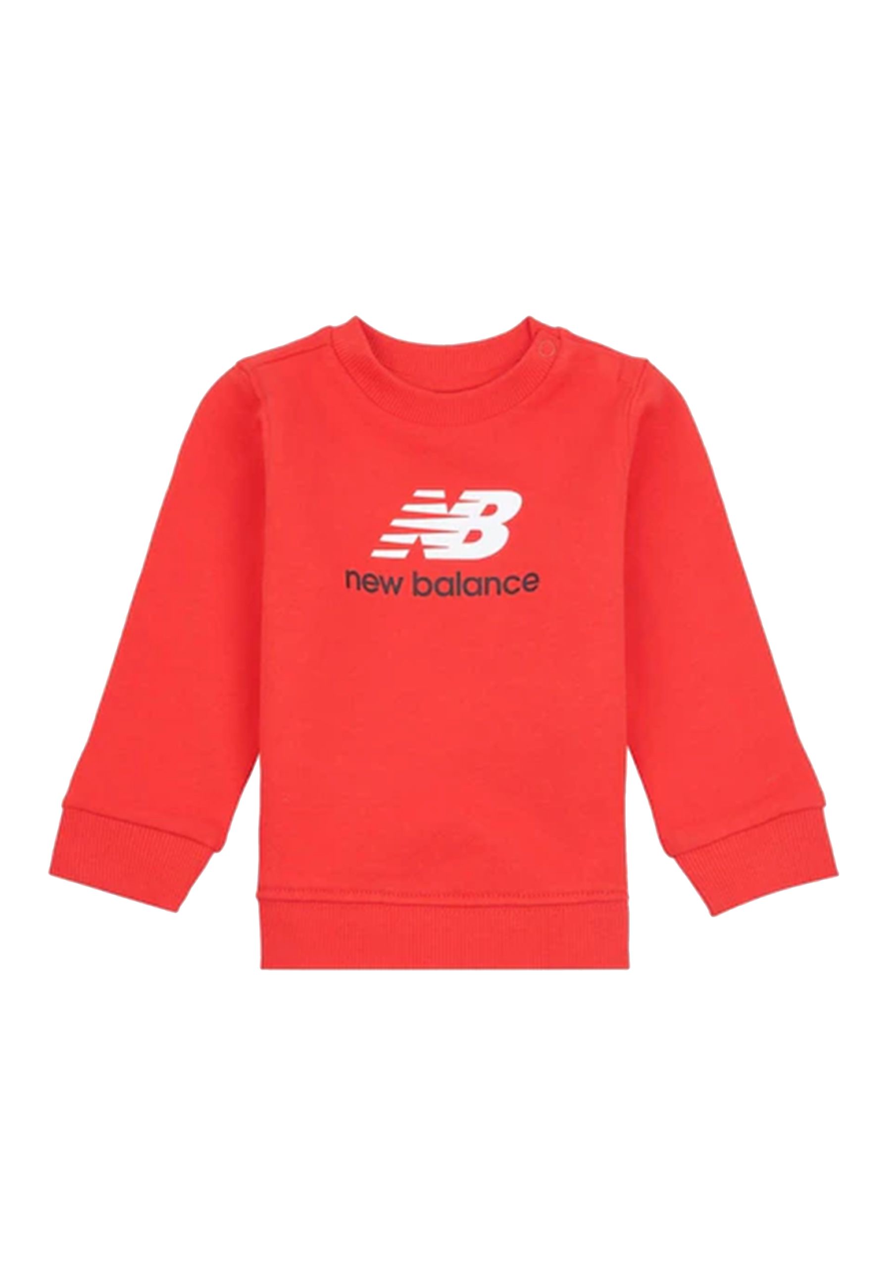 Felpa girocollo leggera  Rossa